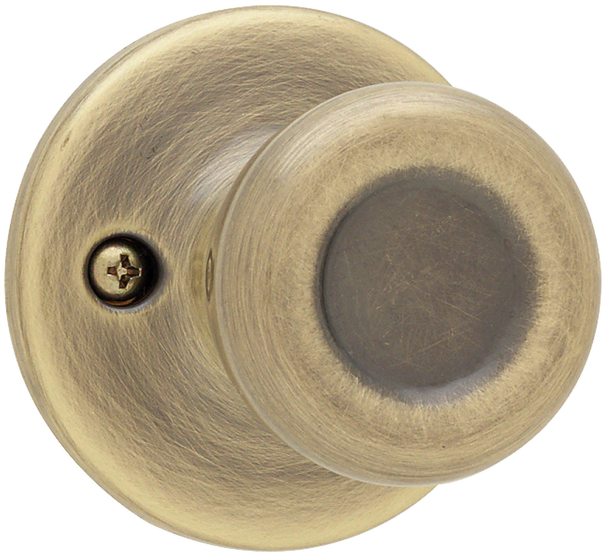 Bouton de porte Kwikset Tylo fixe pour remplacer poignée cassée