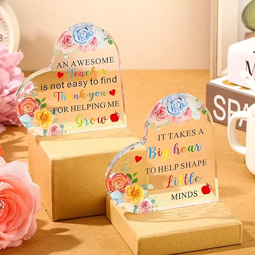 Miniatura 2 de 2 piezas 2023 regalos de agradecimiento para profesores para mujeres, regalo de agradecimiento para profesores, regalo de cumpleaños para