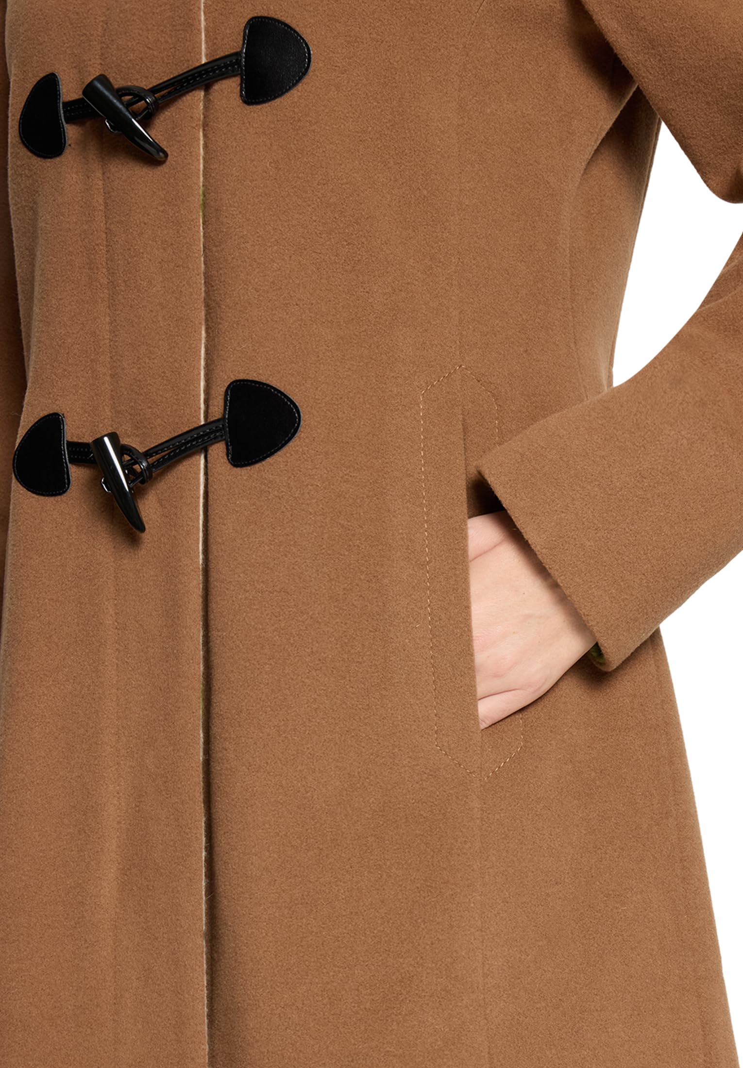 Gil Bret Damen Dufflecoat mit Kapuze