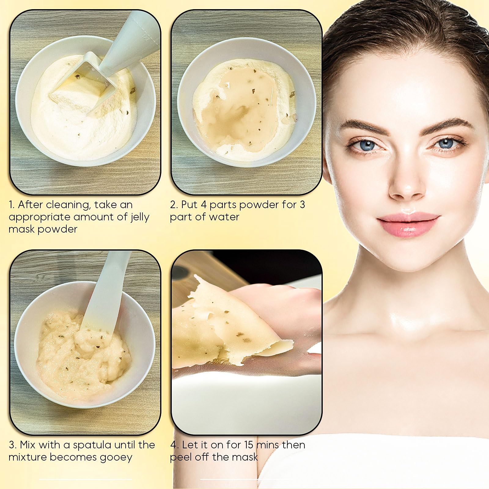 Amazon.com : DR MEINAIER Vajacial Hydro Jelly Mask Powder for Face