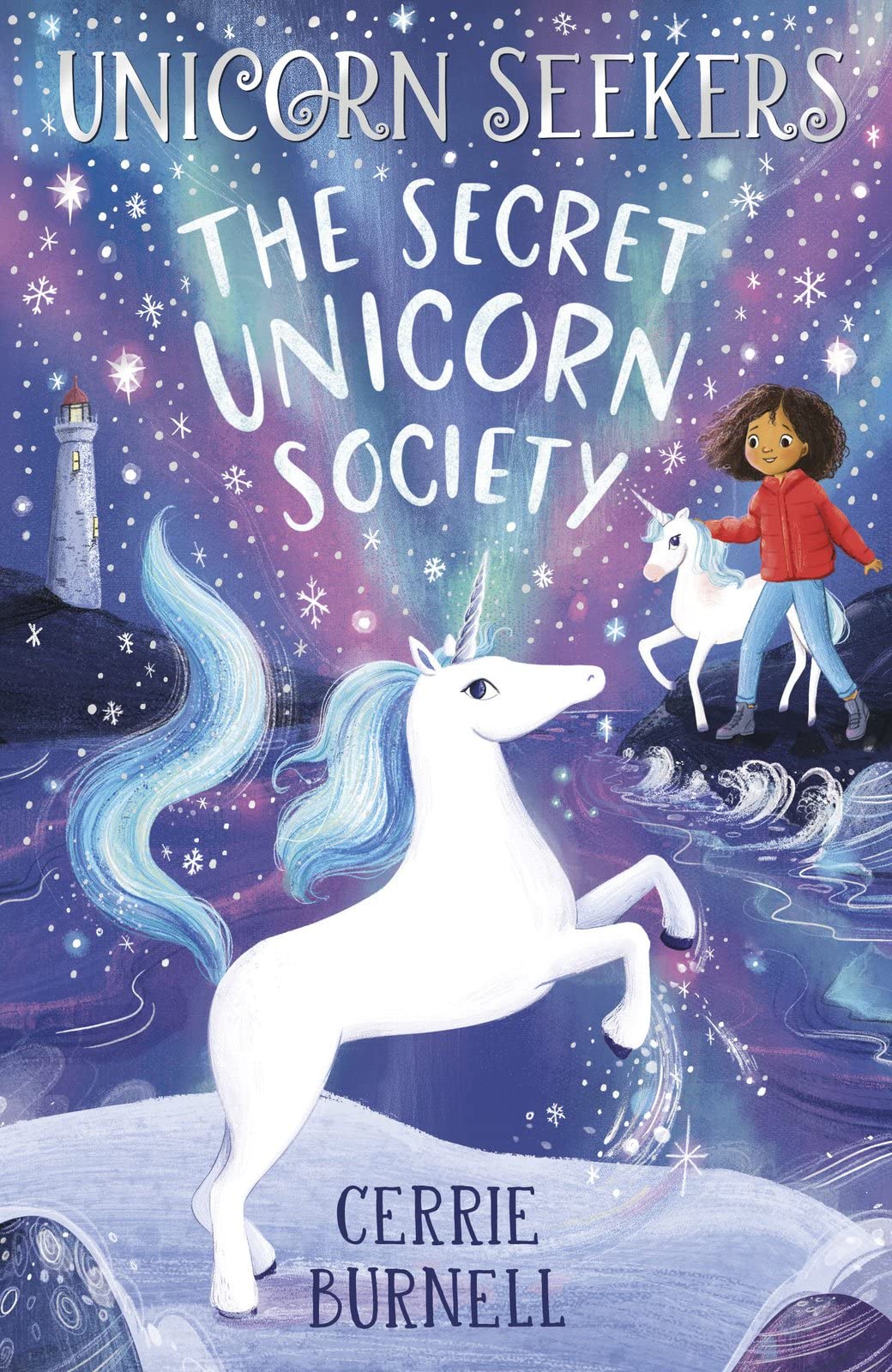 Cerrie Burnell Unicorn Seekers 2: The Unicorn Seekers' Society Paperback Book Size 2