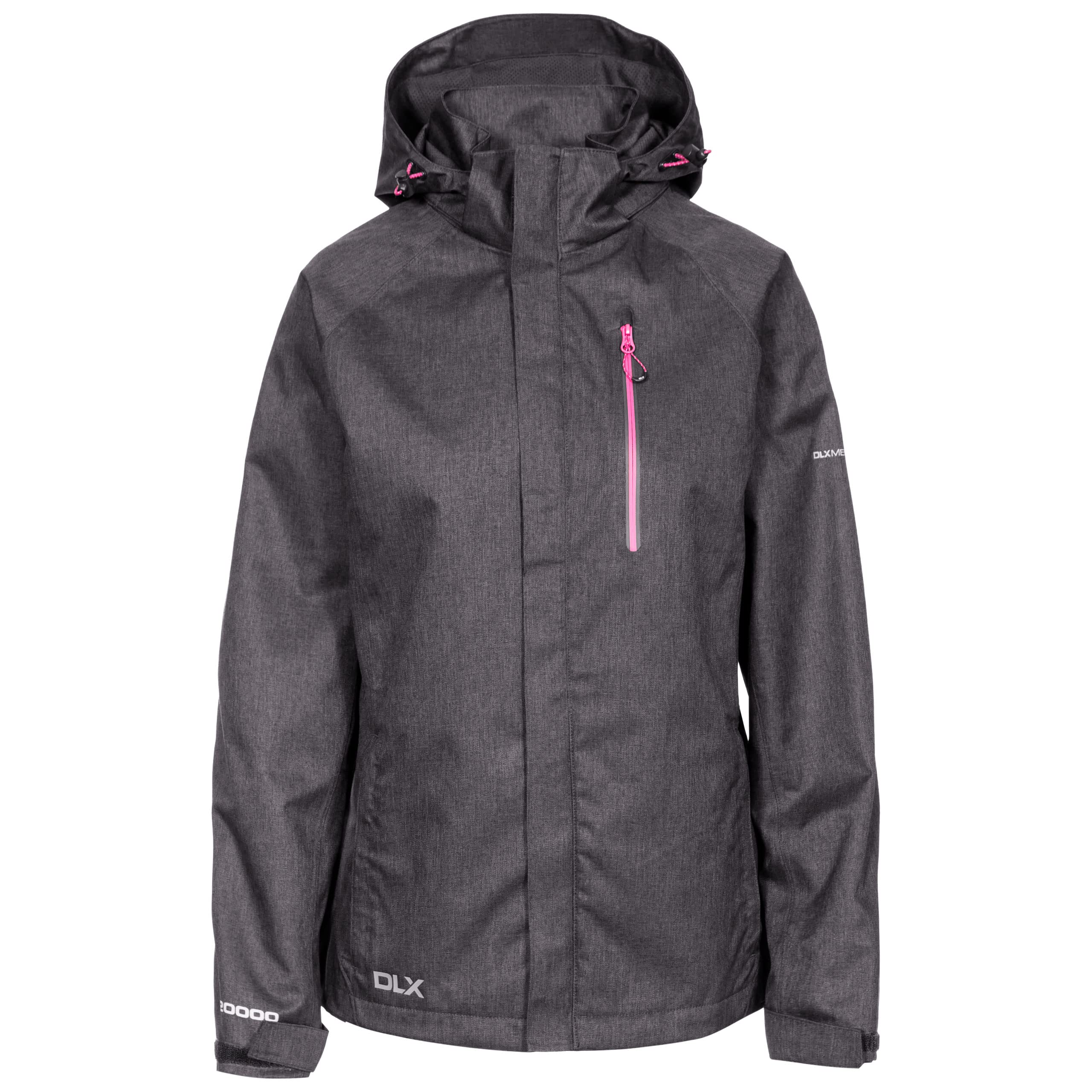 Trespass DLX Womens Waterproof Jacket Ladies Raincoat Tiya