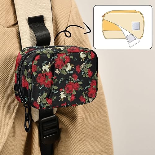 Miniatura 7 de Pastillero con patrón floral, contenedor de píldoras portátil semanal para 7 días, organizador de píldoras, soporte para suplementos vitamínicos con