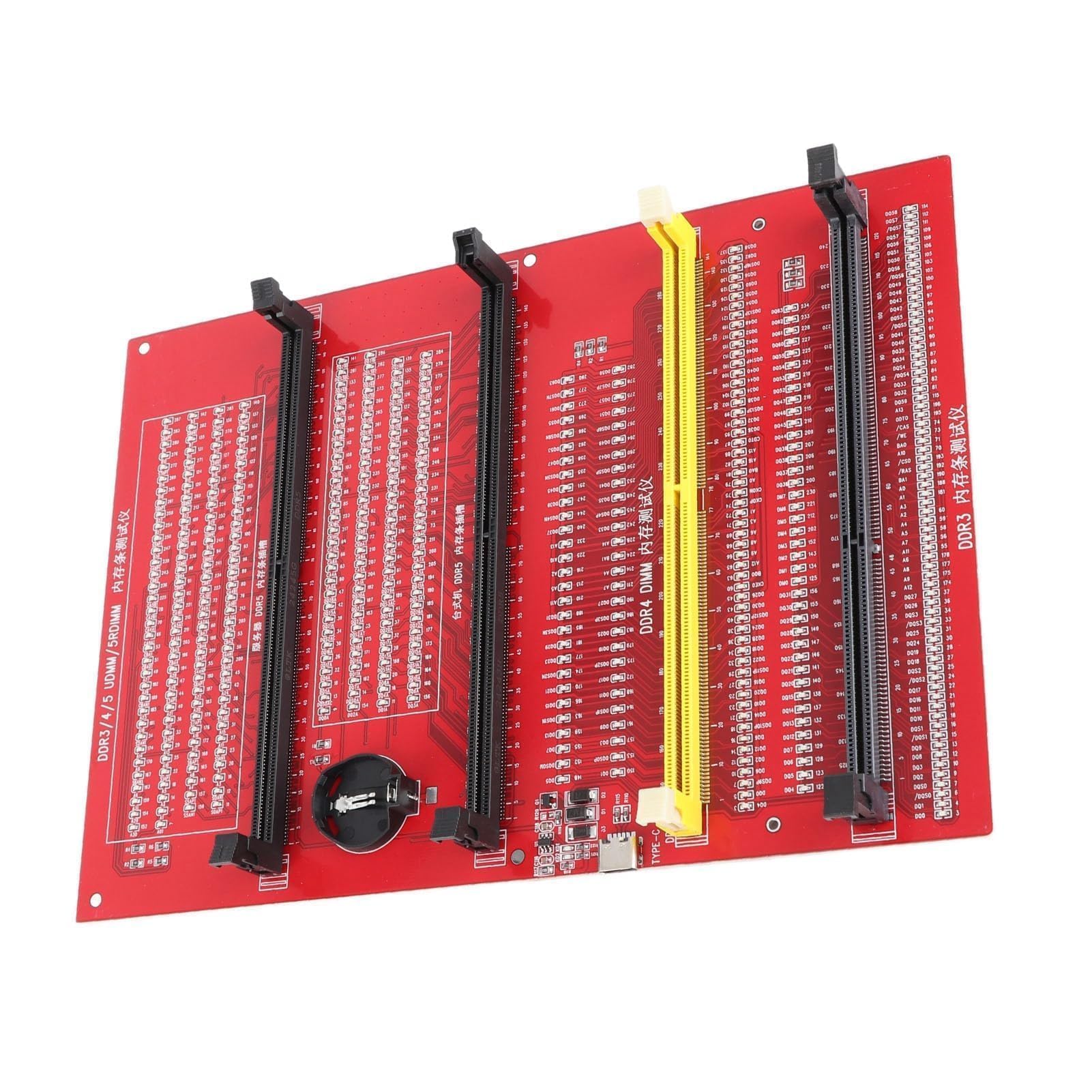 Headerbs Modulo RAM Memoria Server PC Desktop DDR3 DDR4 DDR5UDMM DDR5RDIMM Scheda Tester