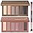 SUSIKEKI 2PCS 6 Colors Mini Eyeshadow Palette Makeup with Brush Set Neutral Nude Eye Shadow Pink & Brown Matte Shimmer Make Up Pallet with Mirror Highly Pigmented Travel Size Gift Kit