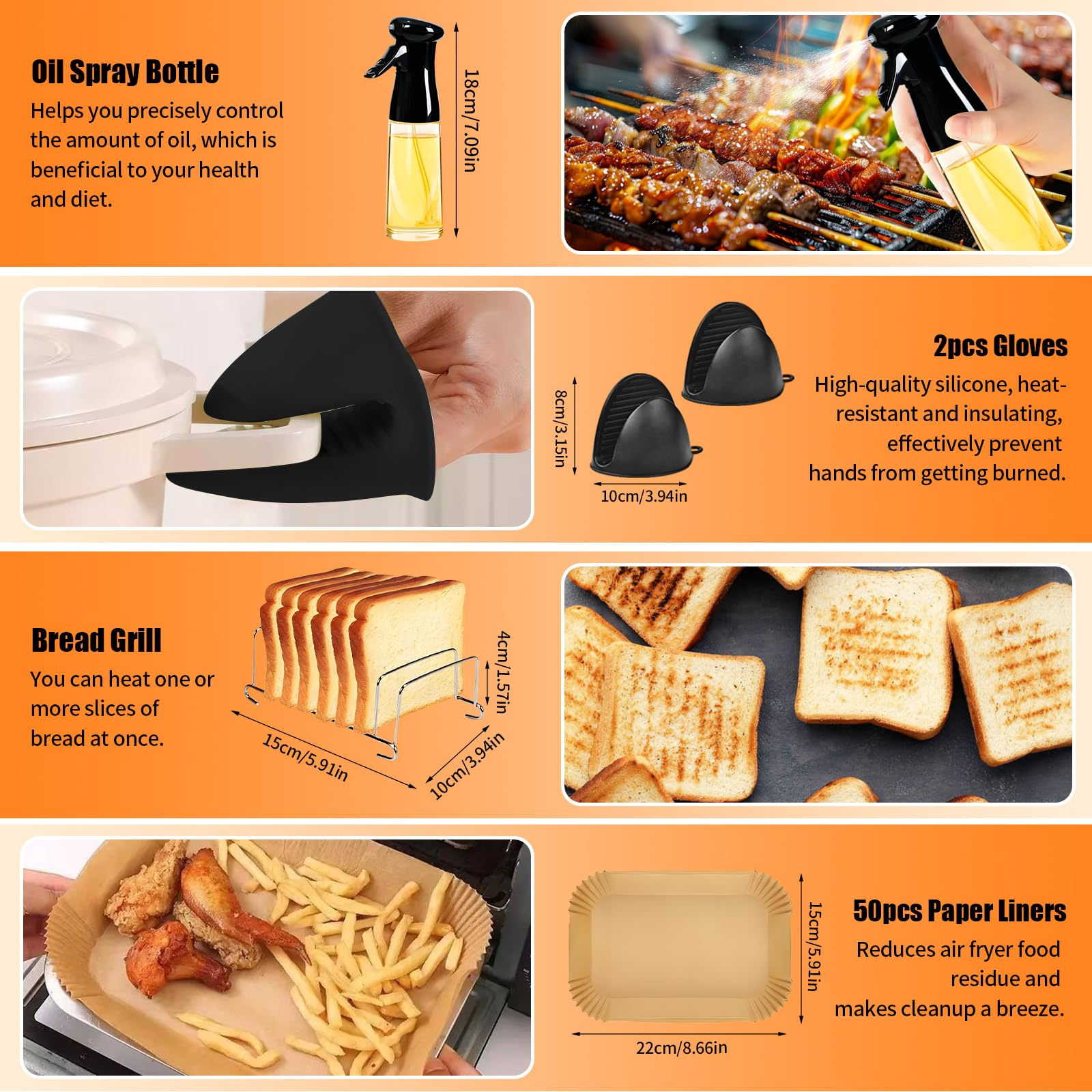 akcesoria do frytkownicy na gorące powietrze, akcesoria Airfryer do frytkownicy na gorące powietrze Foodi Max, Dual Zone, AF300EU AF400EU 7,6L-9,5L, silikonowa forma do frytkownicy na