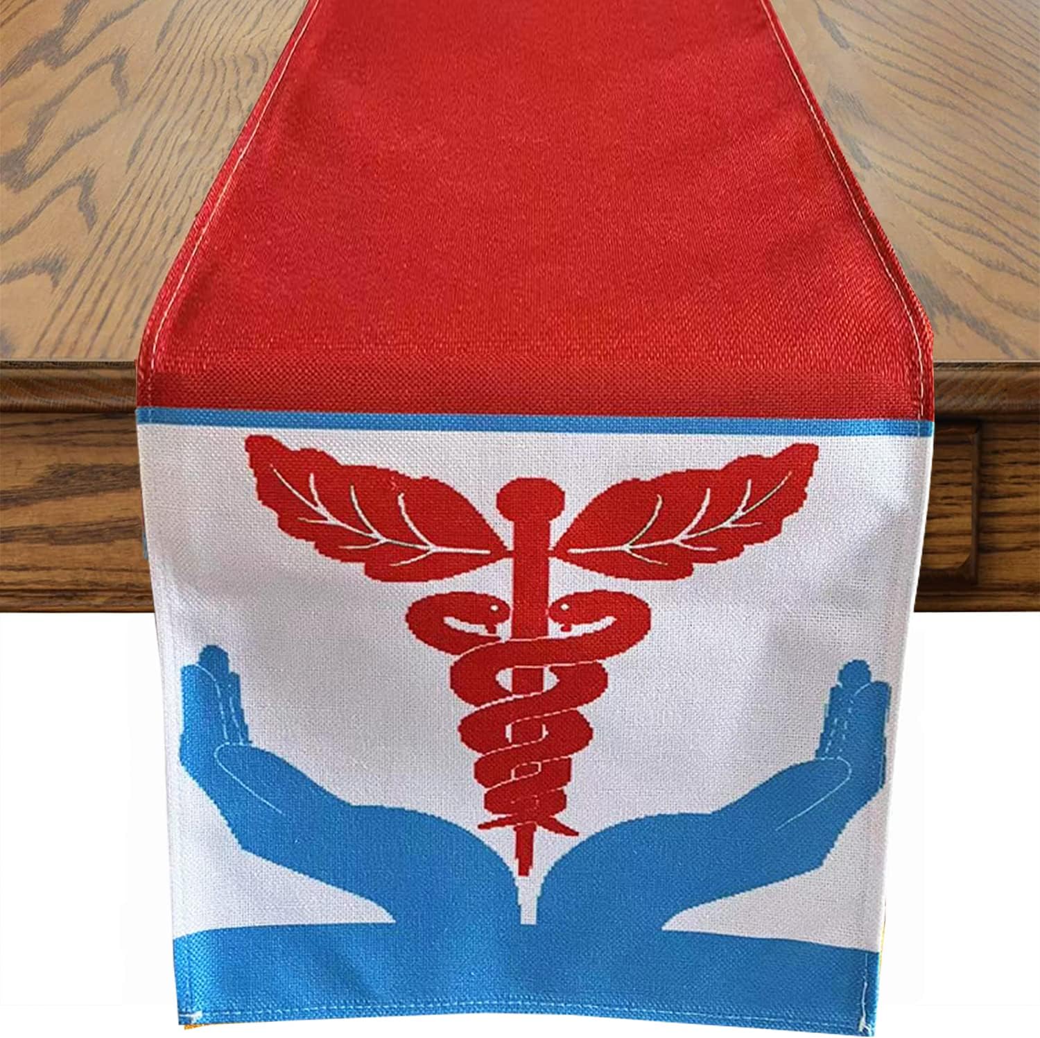 Medical Staff Doctor Nurse Table Runner,Medical Staff