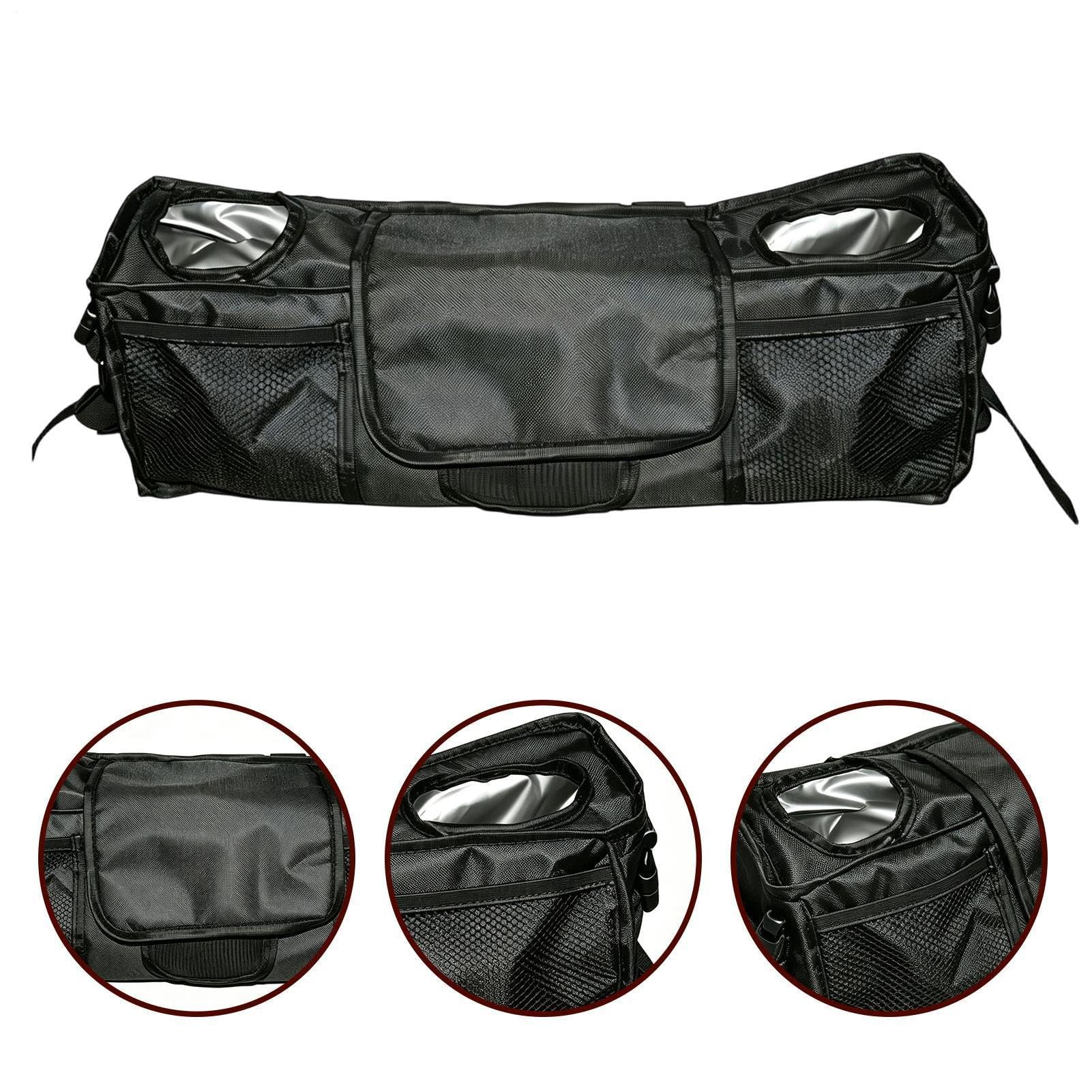 Organizer Da Passeggino Custodia Portatutto Con Portabicchiere Termico | Borsa Capiente Per Passeggino Per Genitori, Mamme, Passeggiate Quotidiane, Viaggi, Vacanze, Campeggio, , Spiaggia