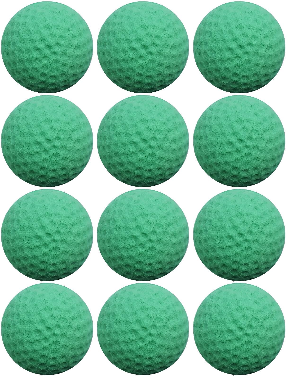 GINFH Cat Golf Balls for Indoor Kitten Toys - Interactive Sponge Foam Soccer Balls (Cyan)