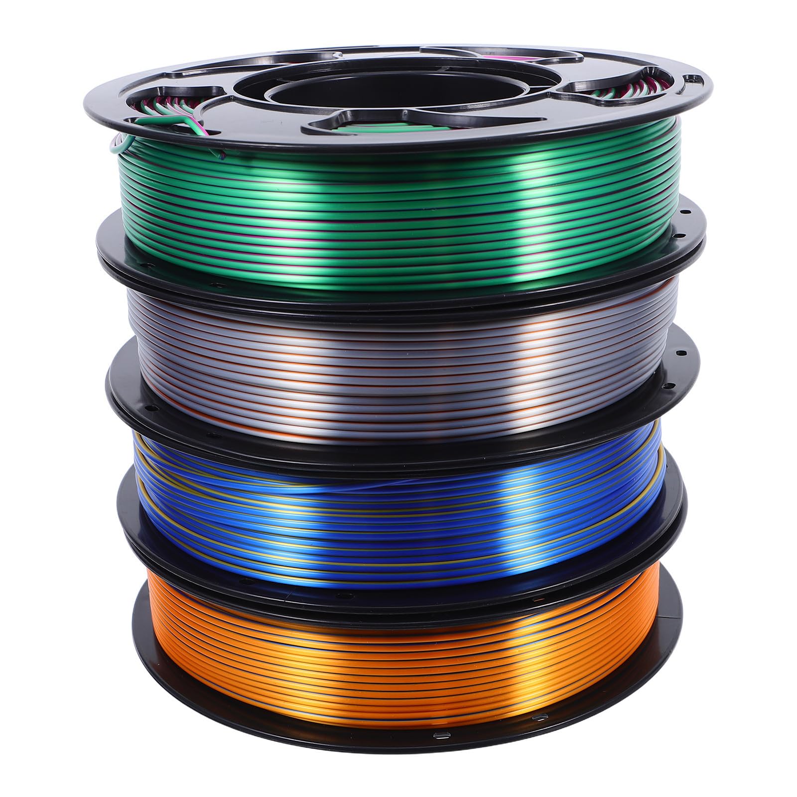 Paquete de Filamentos Pla de Colores 1,75mm para Impresoras 3d y Lápices