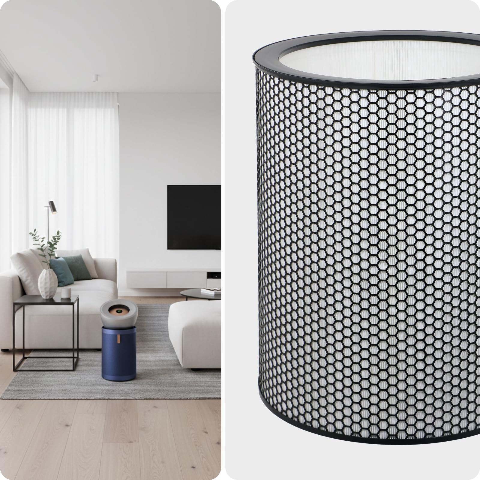 DYSON Duży i cichy filtr oczyszczacza powietrza BP03 BP04 BP06 True HEPA