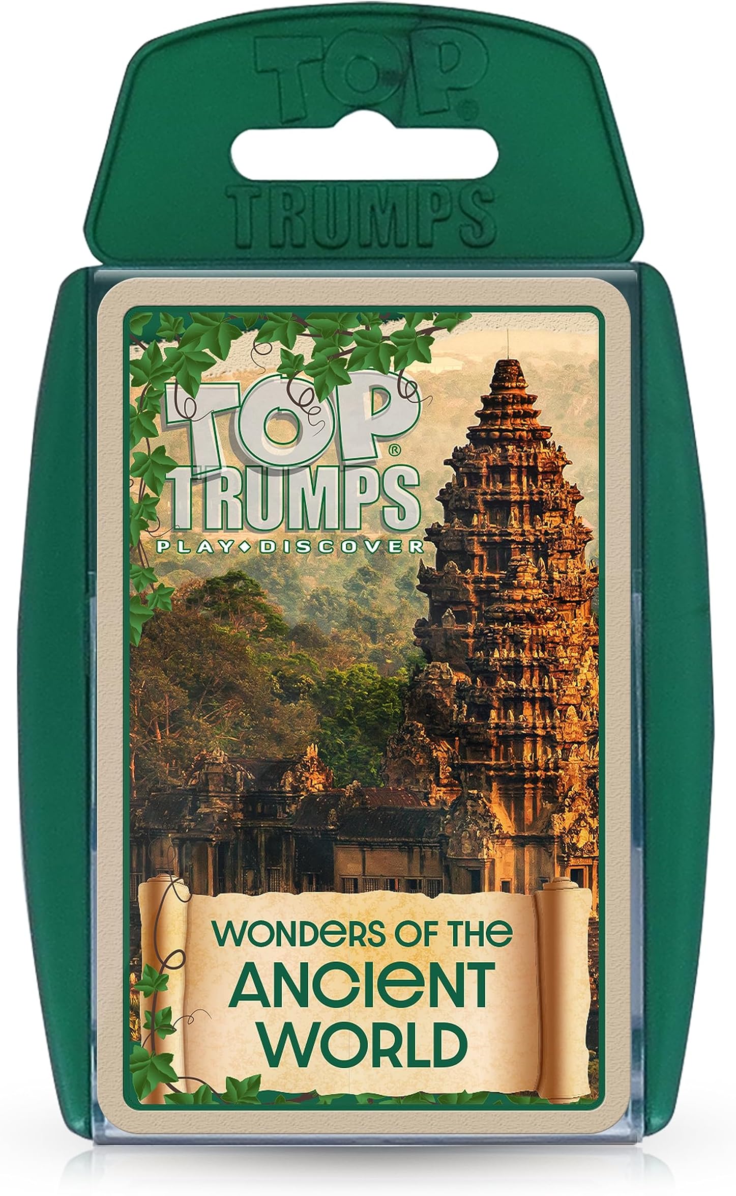 Top Trumps Wonders of the Ancient World Classic Card Game, Learn about Great Pyramid of Giza, Mecca and the Great Wall of China in this educational packed game, gift for ages 6 plus
