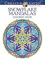 Algopix Similar Product 11 - Creative Haven Snowflake Mandalas