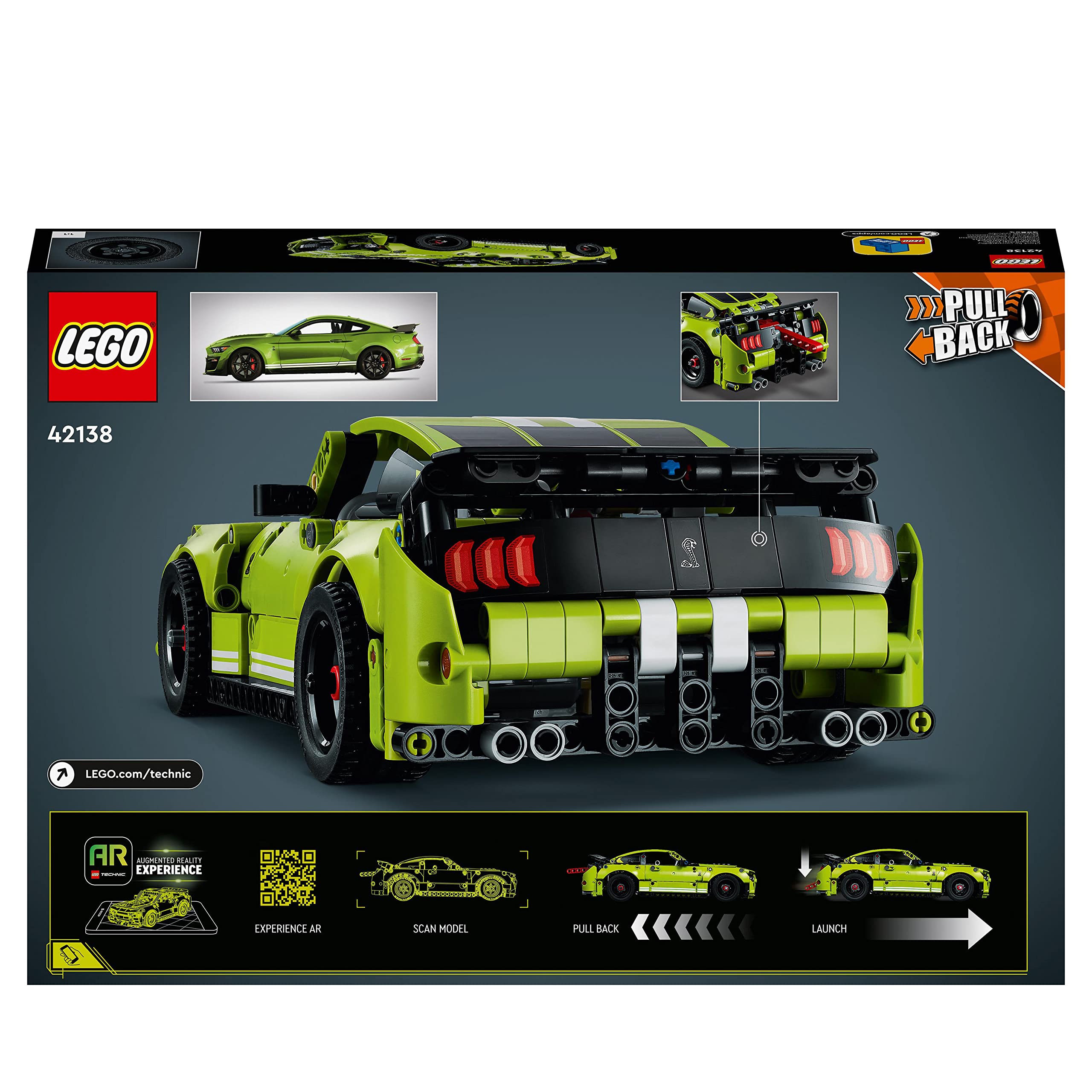 mustang technic lego