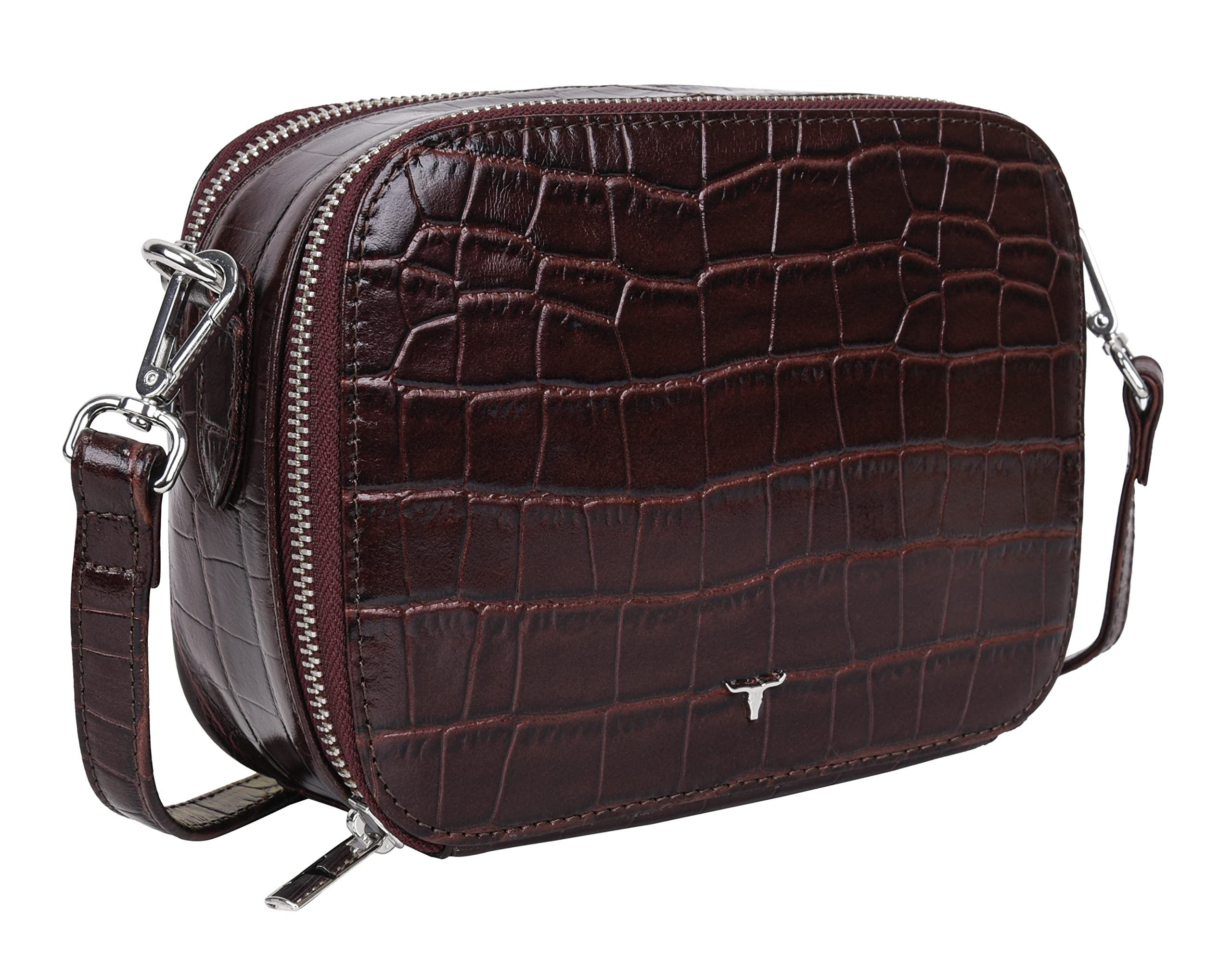 URBAN FOREST Emma Printed Brown Leather Sling Bag for Women (B0C6ZMZWPV) Amazon Price History, Amazon Price Tracker