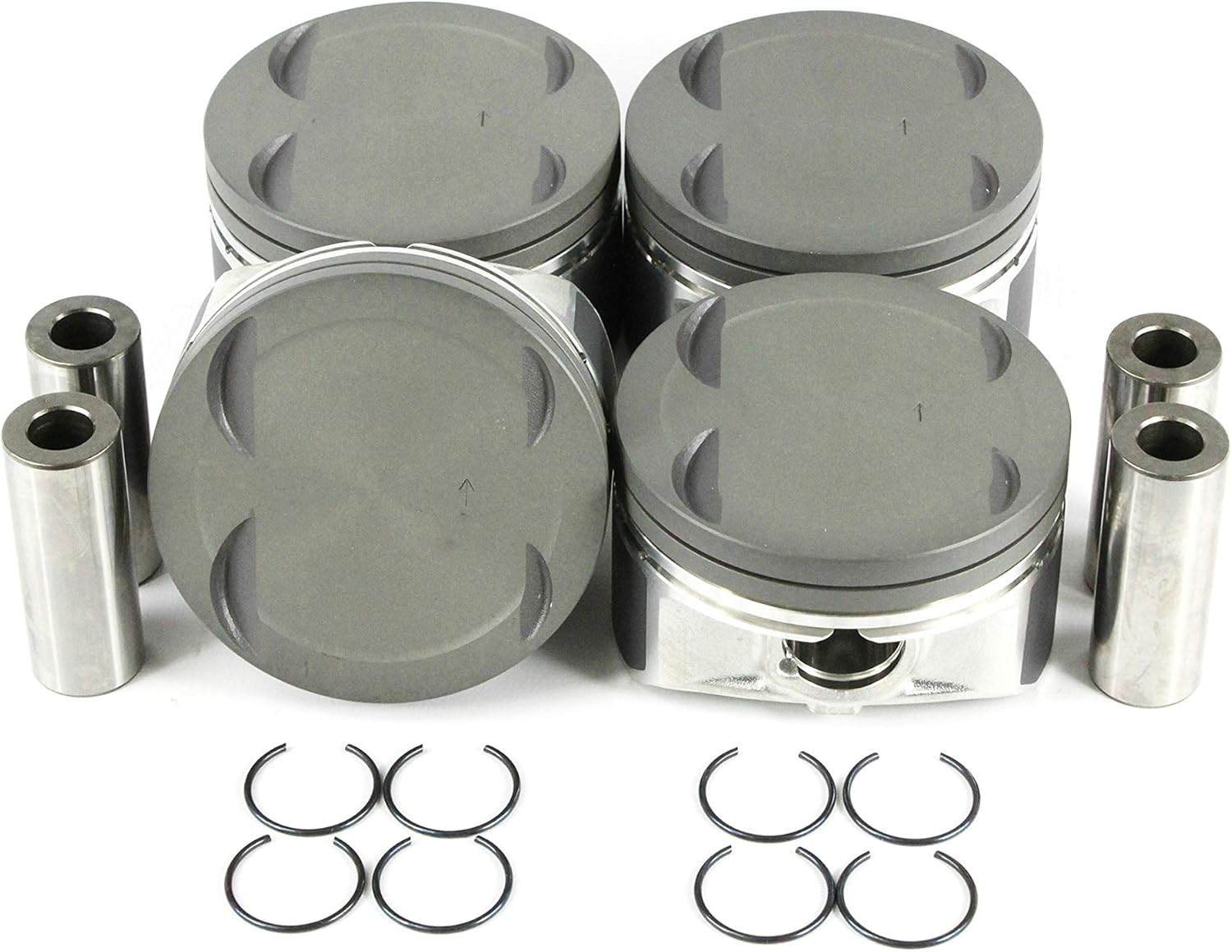 DNJ P196.20 Oversize Piston Set for 2010-2012 Hyundai Genesis Coupe 2.0L L4 16V DOHC 1998cc
