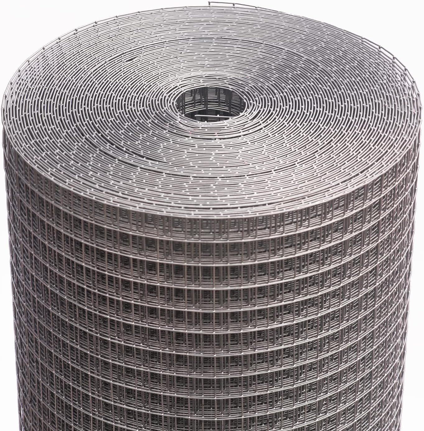 CACAGDR Hardware Cloth 36in×100ft 1/2 Inch Galvanized After Welding Wire Cloth Fencing, Rabbit/Snake Wire mesh Fence,Chicken Wire Mesh Roll