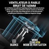 CORSAIR RM750x Alimentation ATX entièrement modulaire et silencieuse – Conformité ATX 3.1 – Prise en Charge PCIe 5.1 – Efficacité Cybenetics Gold – Connecteur natif 12V–2x6 – Noir - 6