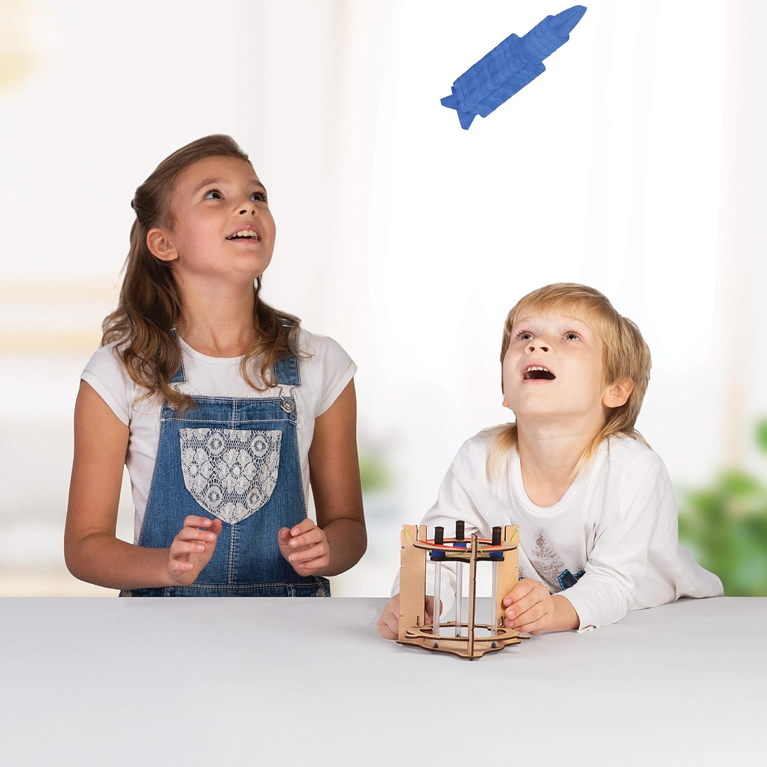 Smartivity Blast Off Space Rocket for 6+ Years Boys and Girls, STEM, Learning, Educational and Construction Activity Toy Gift (Multi-Color) (Space Rocket)