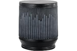 JONATHAN Y TBL1103C Kline 17.5" Mid-Century Modern Brutalist Accent Table