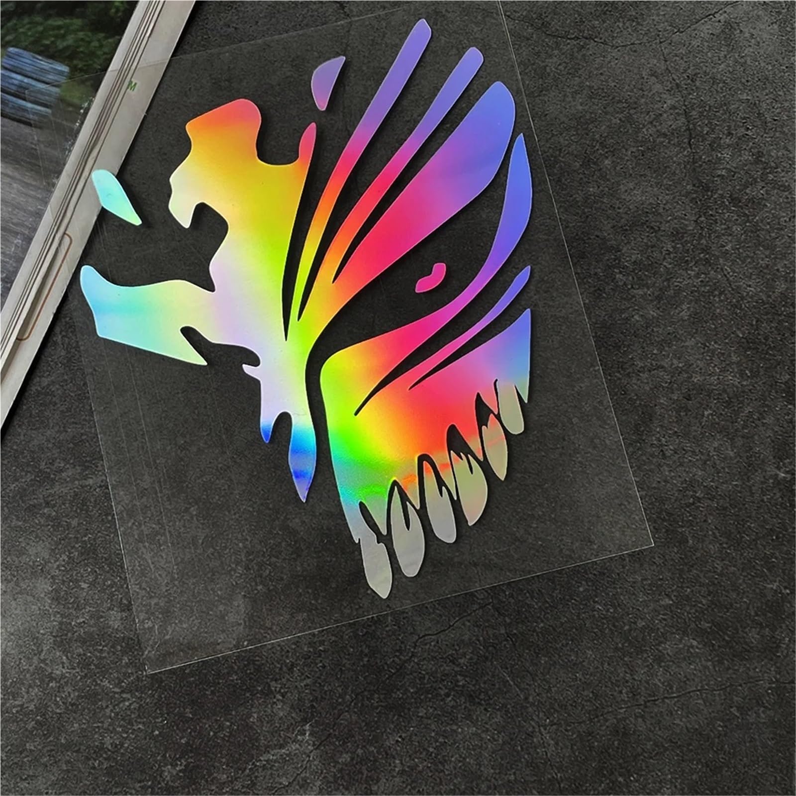 HAfgDJ Reflective Motorcycle Stickers for Helmets, Windshields, Tail Boxes, Body, Fuel Tanks, Racing and Riding Decals