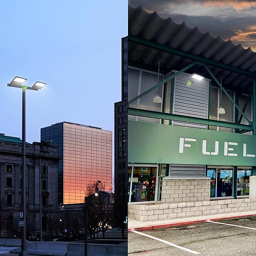 Vista 21 de LED Flying Direct luz LED para la calle, estacionamientos, postes, áreas exteriores, 5000k, DLC UL (café), 150.00watts, 480.00 volts 150 W