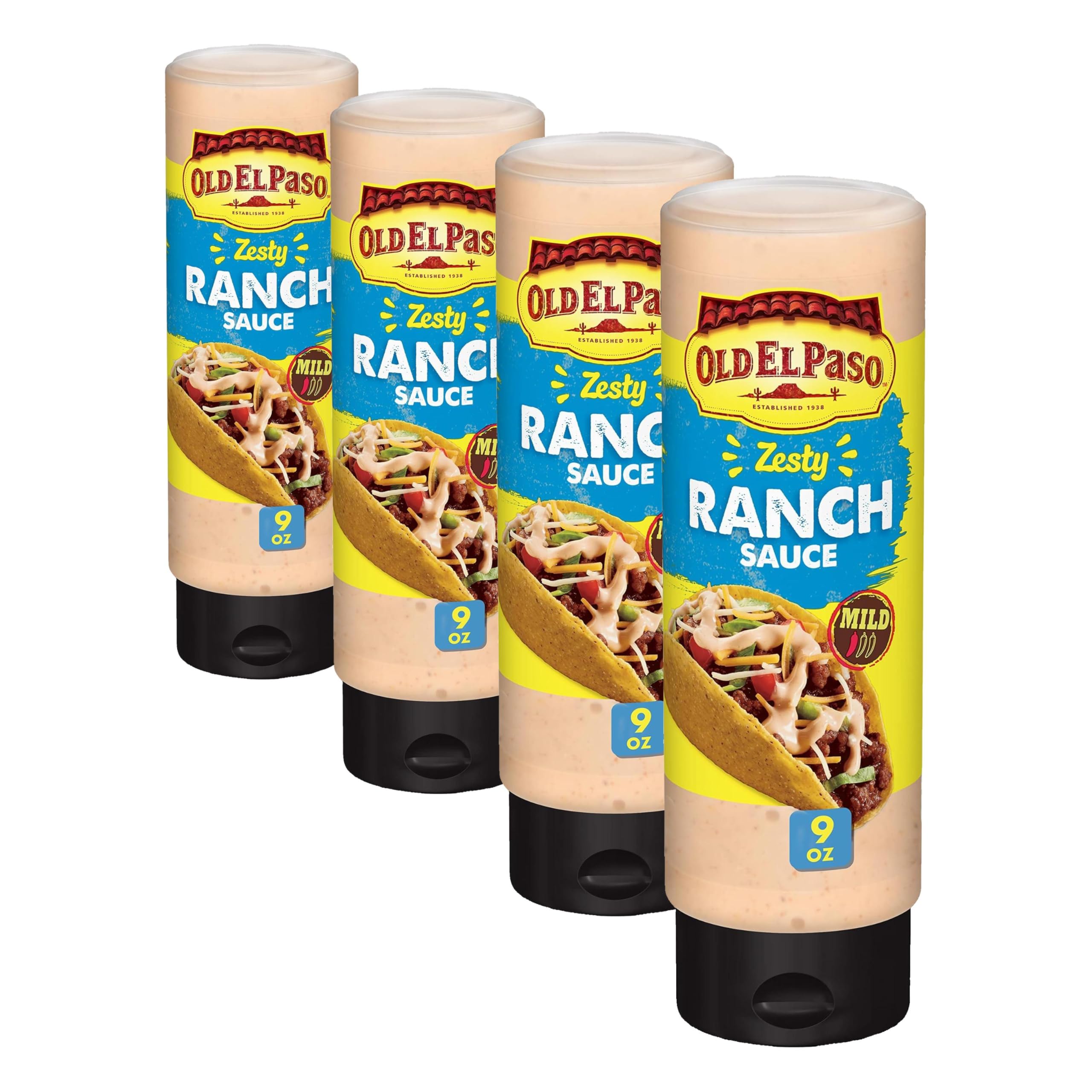 Amazon.com : Old El Paso Taco Sauce, Zesty Ranch Sauce, Squeeze