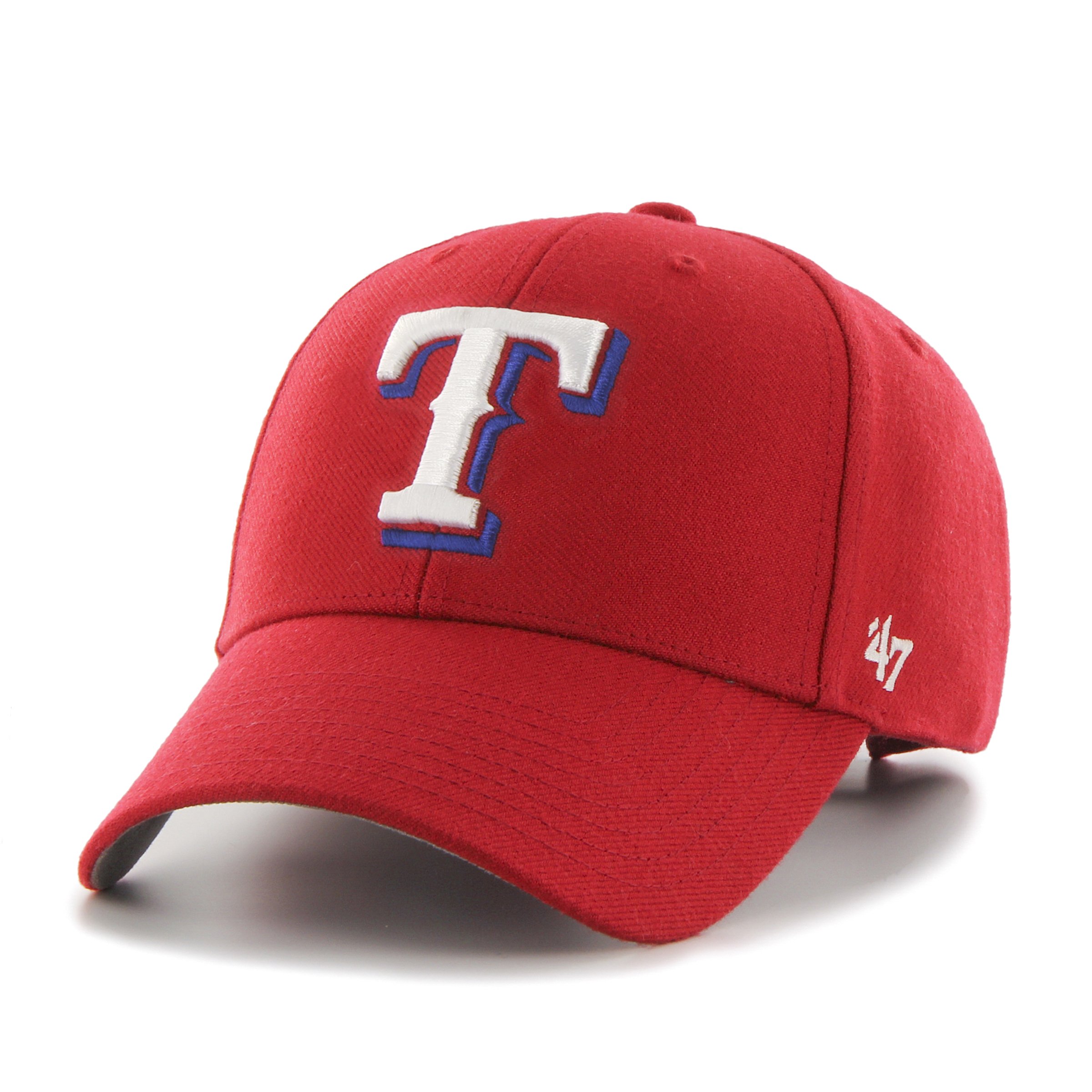 '47 Brand MLB Texas Rangers Textured Wool Blend Beanie