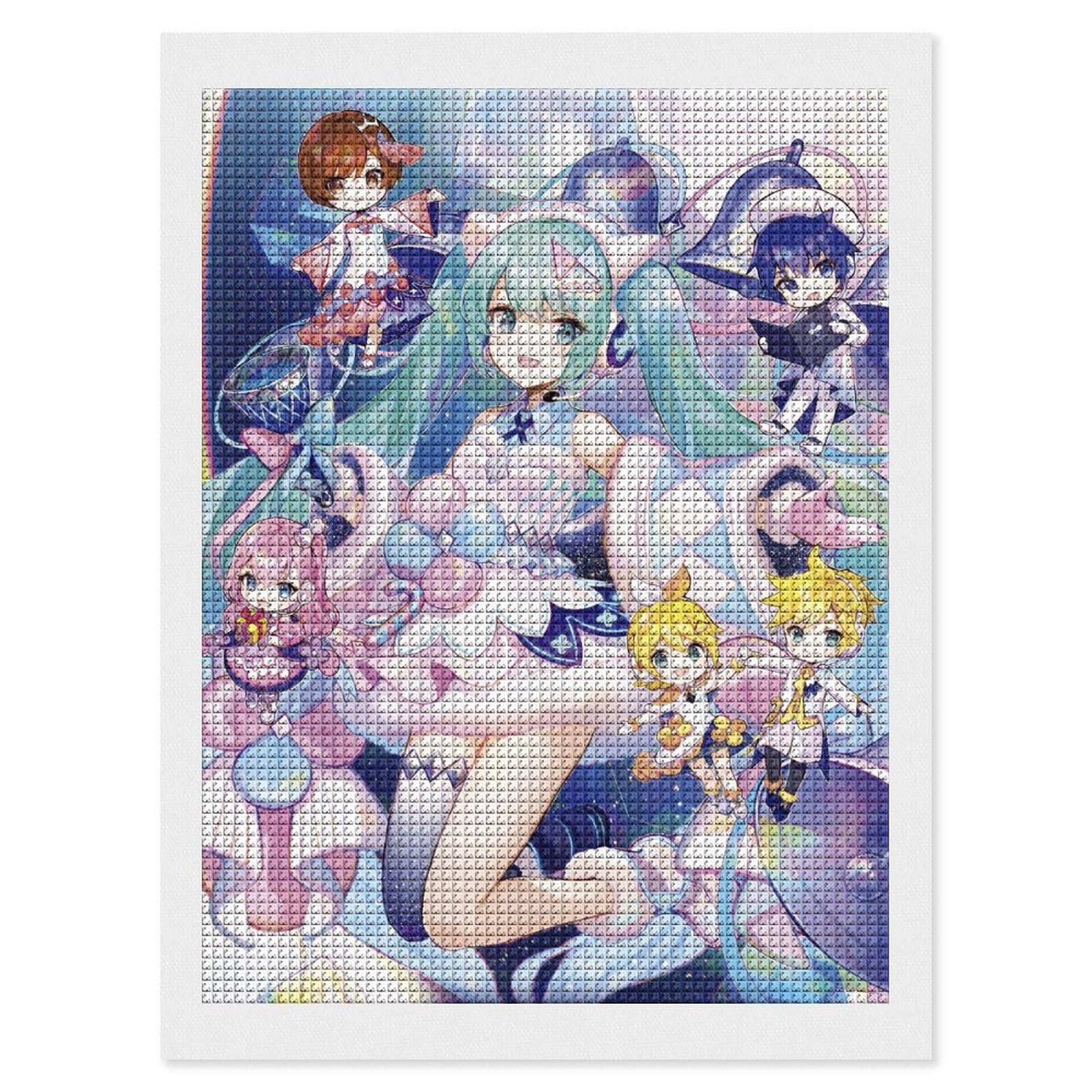 Amazon.co.jp: 初音ミク ダイヤモンドアート 四角いビーズ