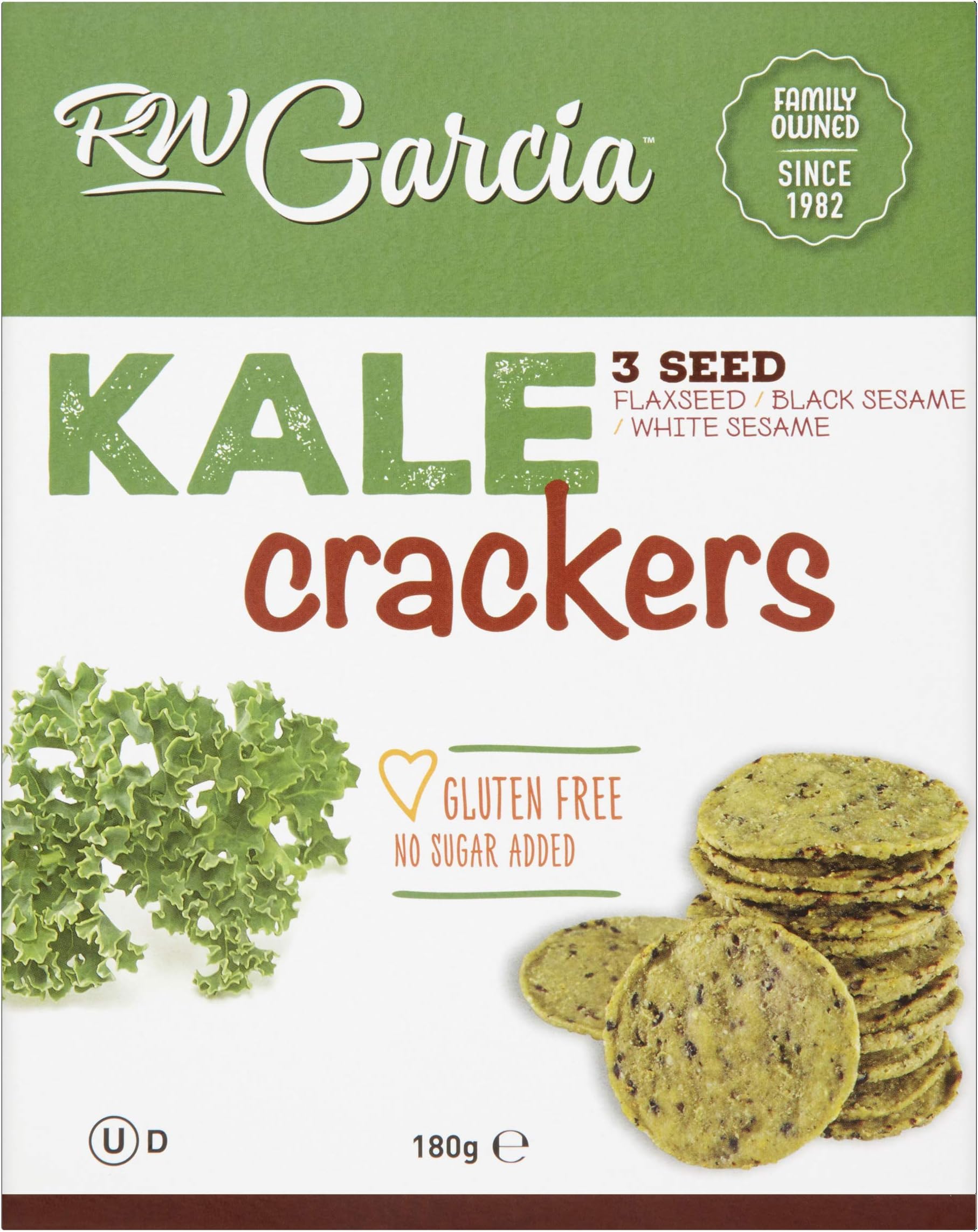 Rw Garcia Kale Cracker, 180g