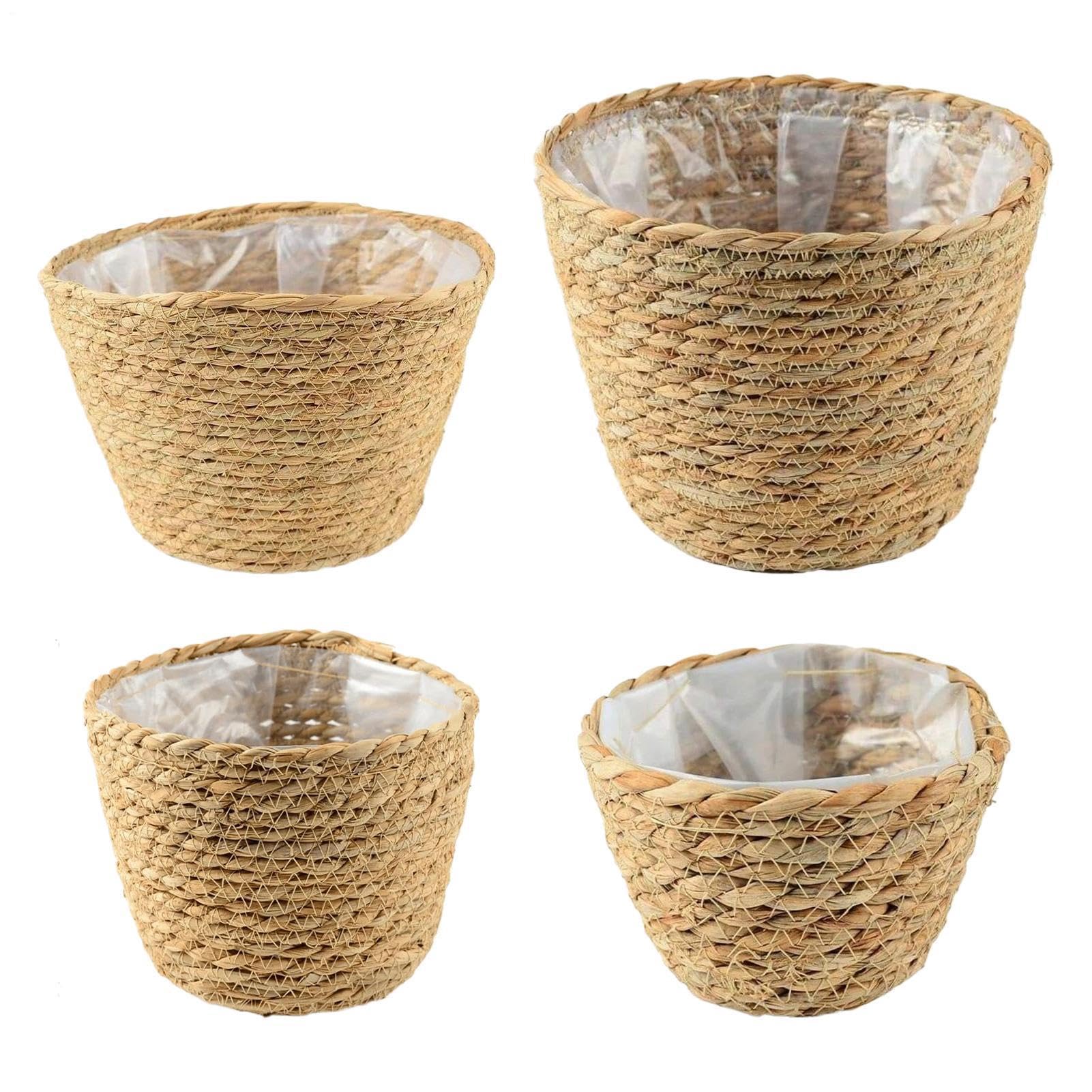 Pots de fleurs pour cuisine et balcon au style rustique naturel