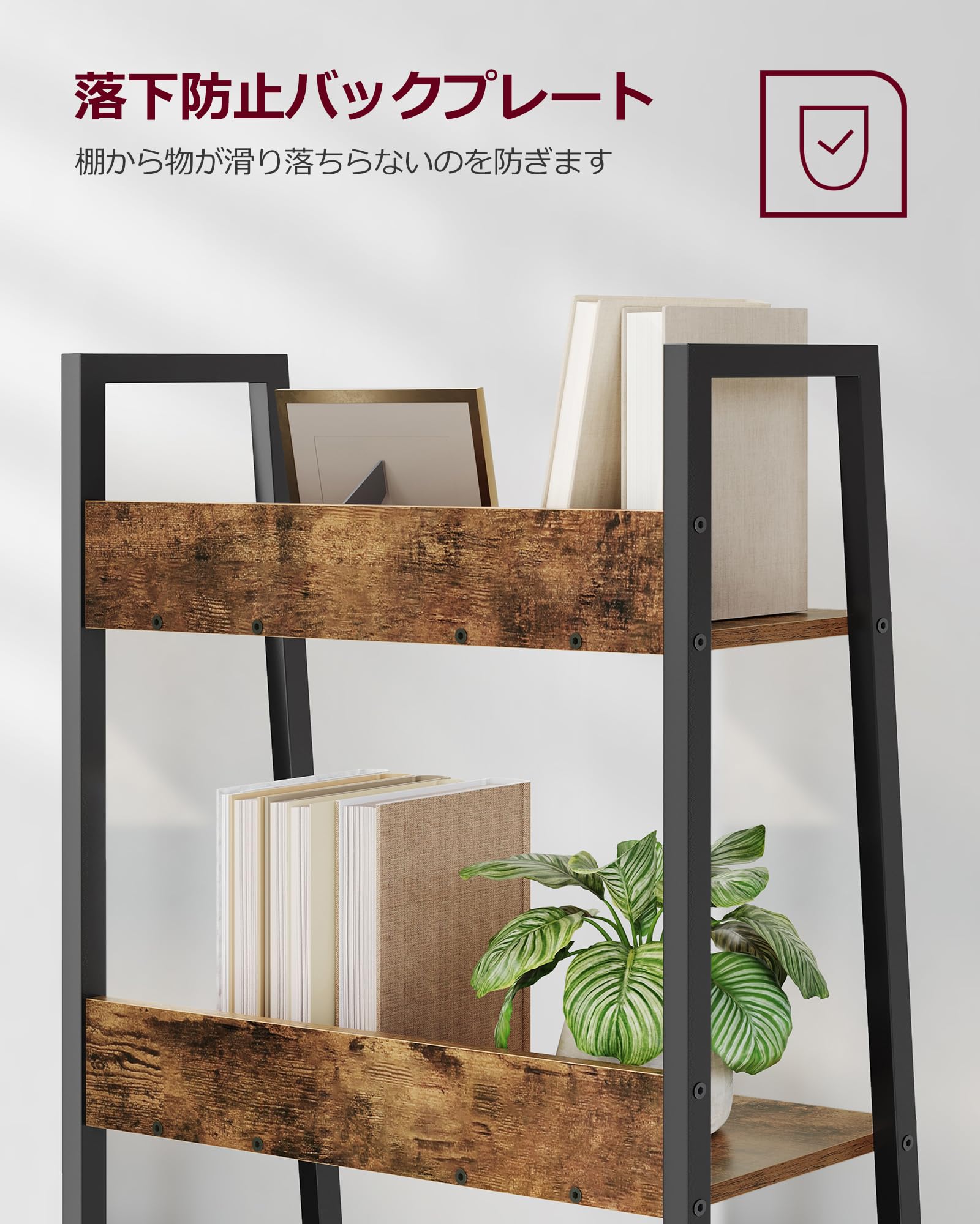 Amazon｜VASAGLE オープンラック 本棚 棚 ラック 5段 収納ラック