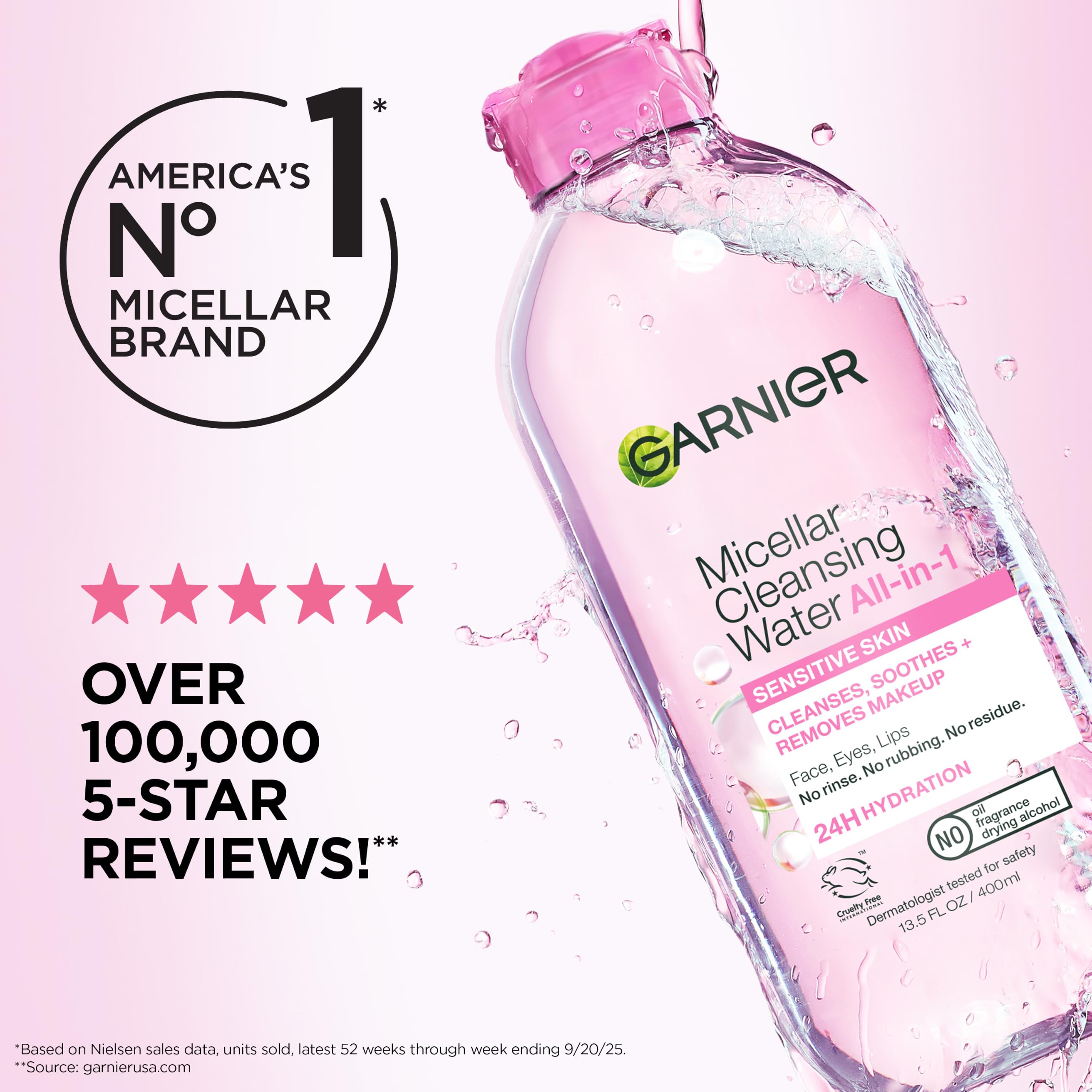 Garnier Micellar Water - Hydrating Makeup Remover -9