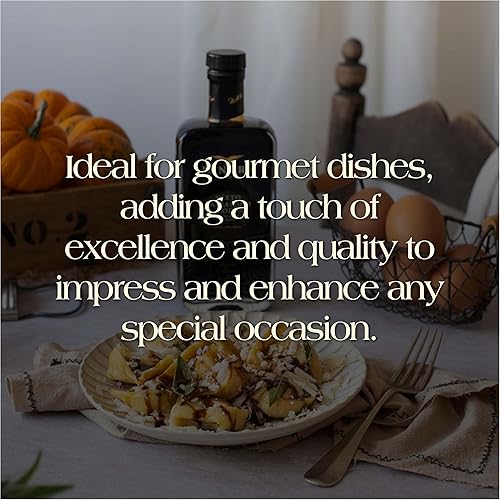 Miniatura 7 de De Nigris Vinagre Balsámico de Módena Excellence Line Receta Edición Fundador (70% Mosto de Uva) 8,5 Oz (8.5 fl oz) | Vinagre balsámico de Módena