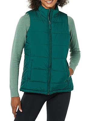 Amazon Essentials Women's Mid-Weight Puffer Vest