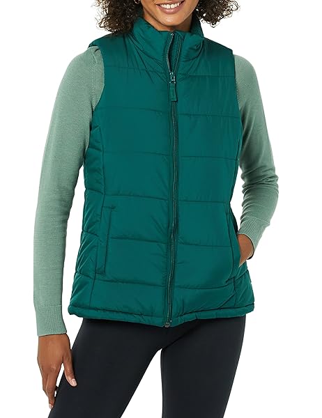 Amazon Essentials Women's Mid-Weight Puffer Vest