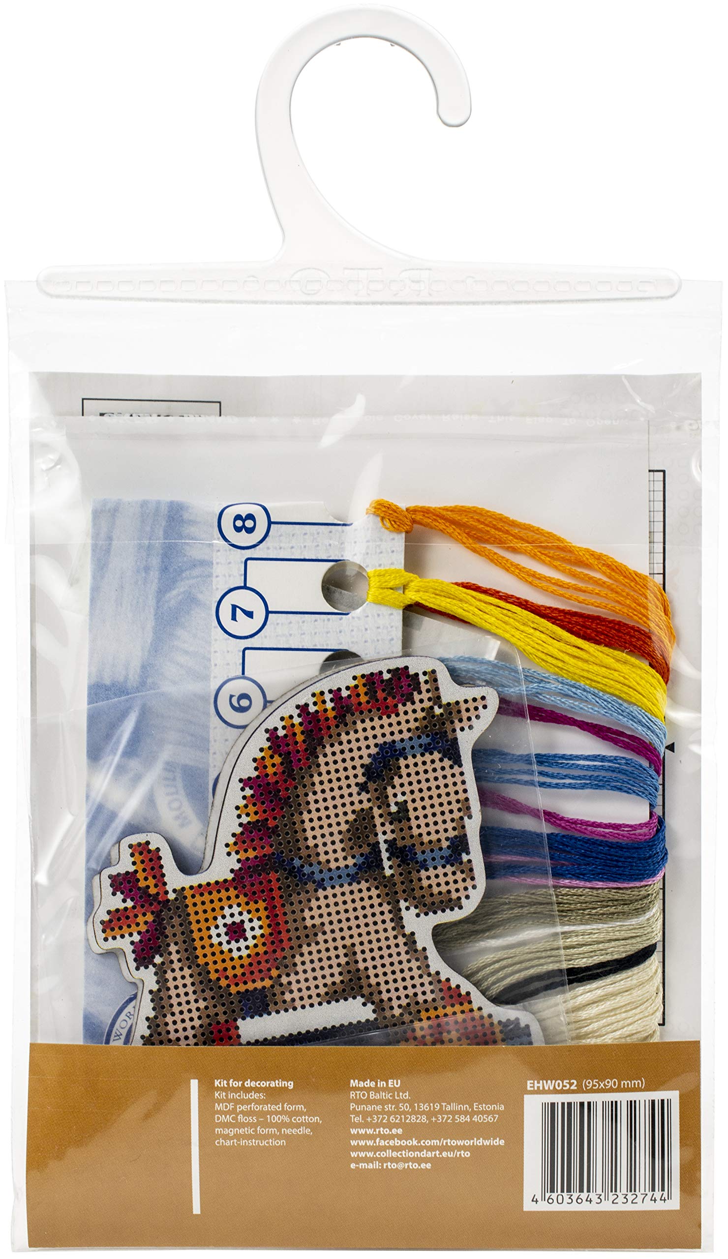 RTO BALTIC OU Cross Stitch KIT HBBY, Cotton, Hobby Horse, One Size - Image 2