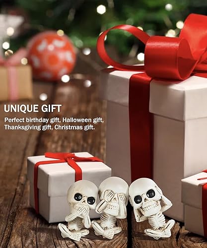 Miniatura 6 de bylikeho Ambientador de automóvil, regalos de calavera para mujeres, ambientadores de automóvil con diseño de calavera, accesorios de automóvil,