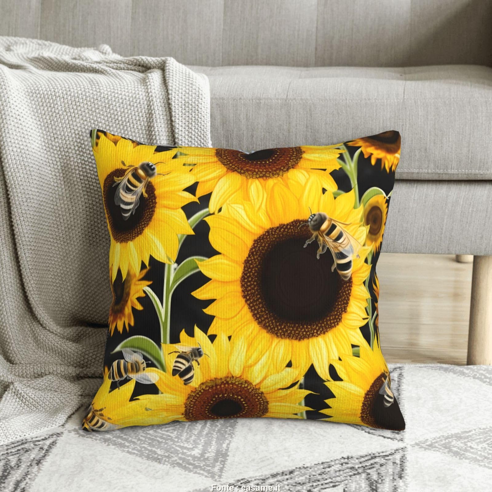 Housses de coussin pour canapé lavables pour un salon éclatant 50x50