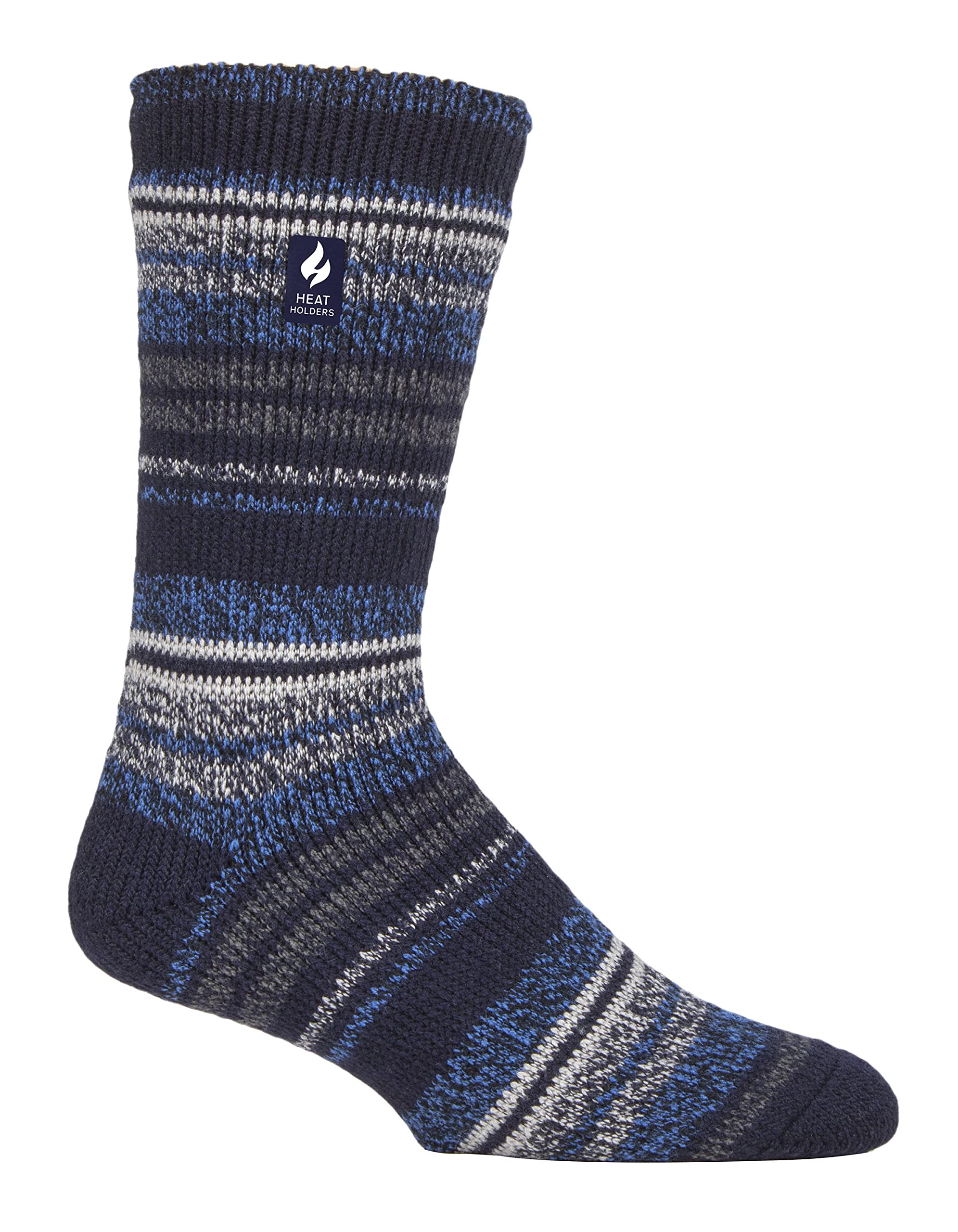 Sock Snob Unisex Navy (Bari) Heat Holders Mens Thick Warm Winter Thermal Socks