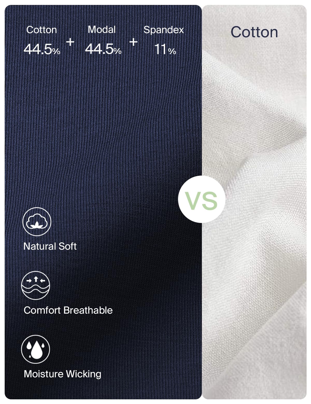 GAGLI® Boxer da Uomo, Pantaloni Traspiranti da Uomo, Boxer da Uomo in Cotone Modal, Pantaloni Morbidi da Uomo con Fascia Elastica in Vita, Boxer da Uomo Traspiranti in Confezione da 3 Pezzi