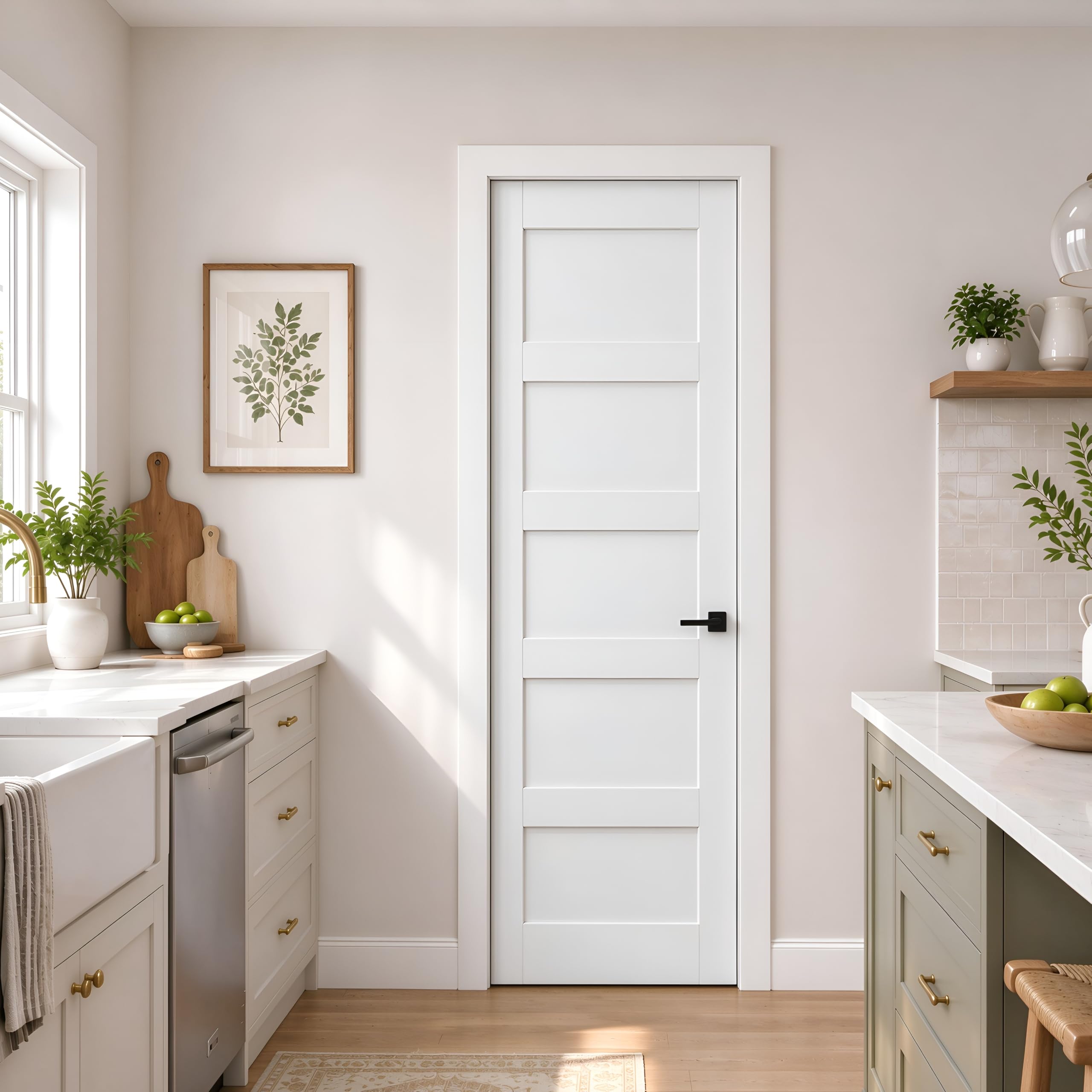 Photo 1 of JUBEST 24"x80" 5-Panel Shaker Interior Door Slab