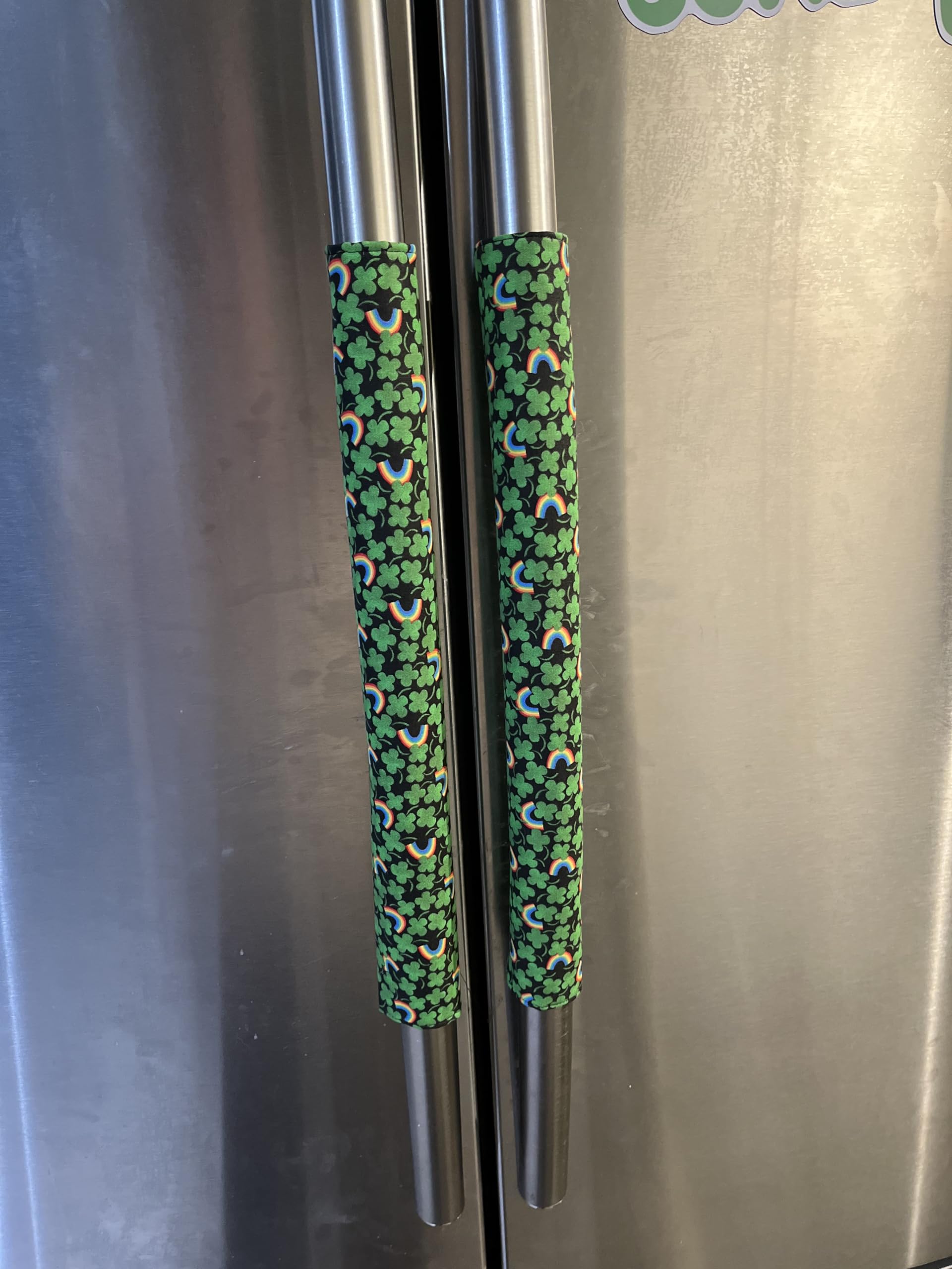 Shamrocks & Rainbows Appliance Handle Covers