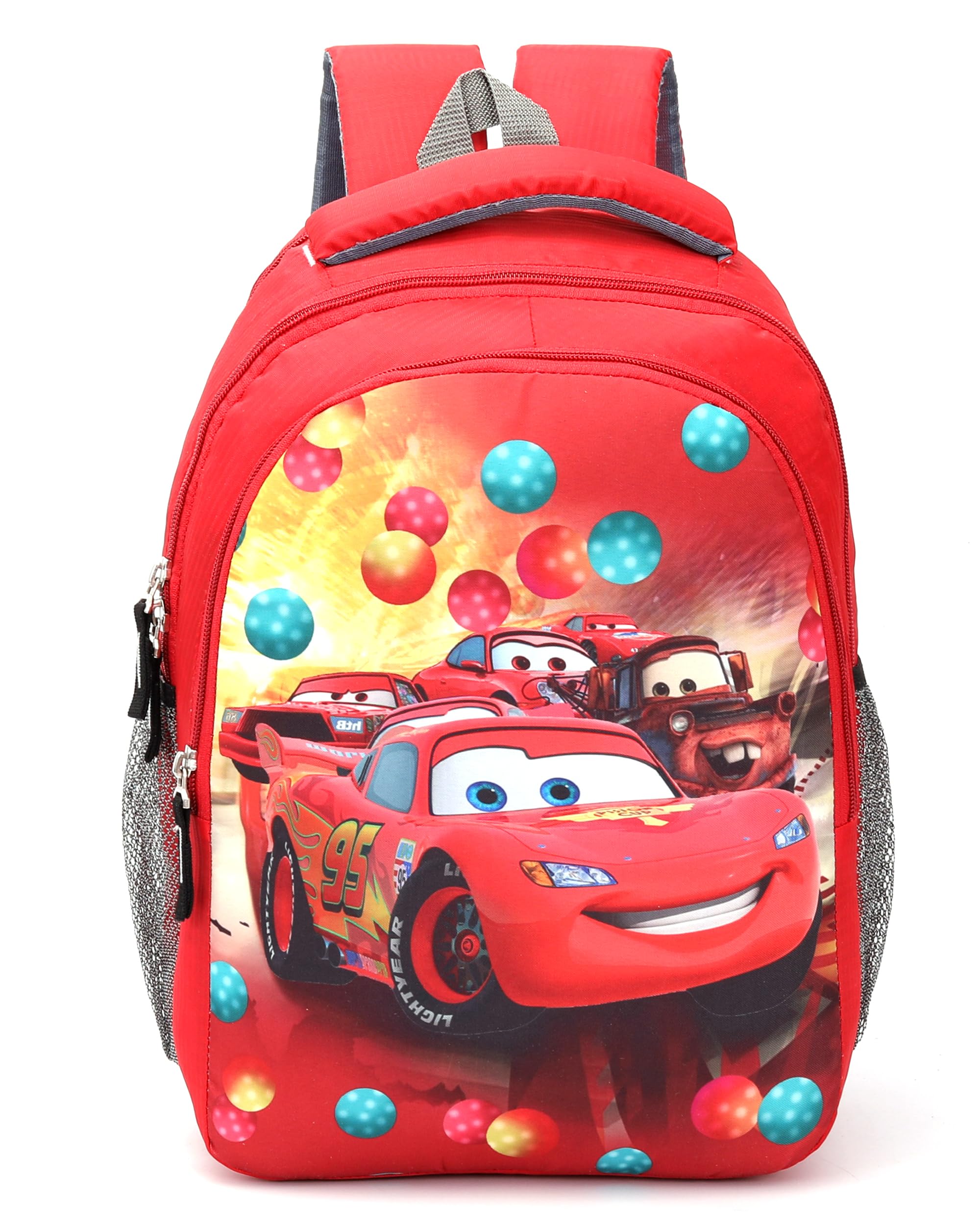 perfect star Polyester kids Primary School Backpack, 30 Litres, Cartoon Print, for Nursery to 5th Standard Boys and Girls Tuition Lightweight cartoon Picnic Bag-picture-34