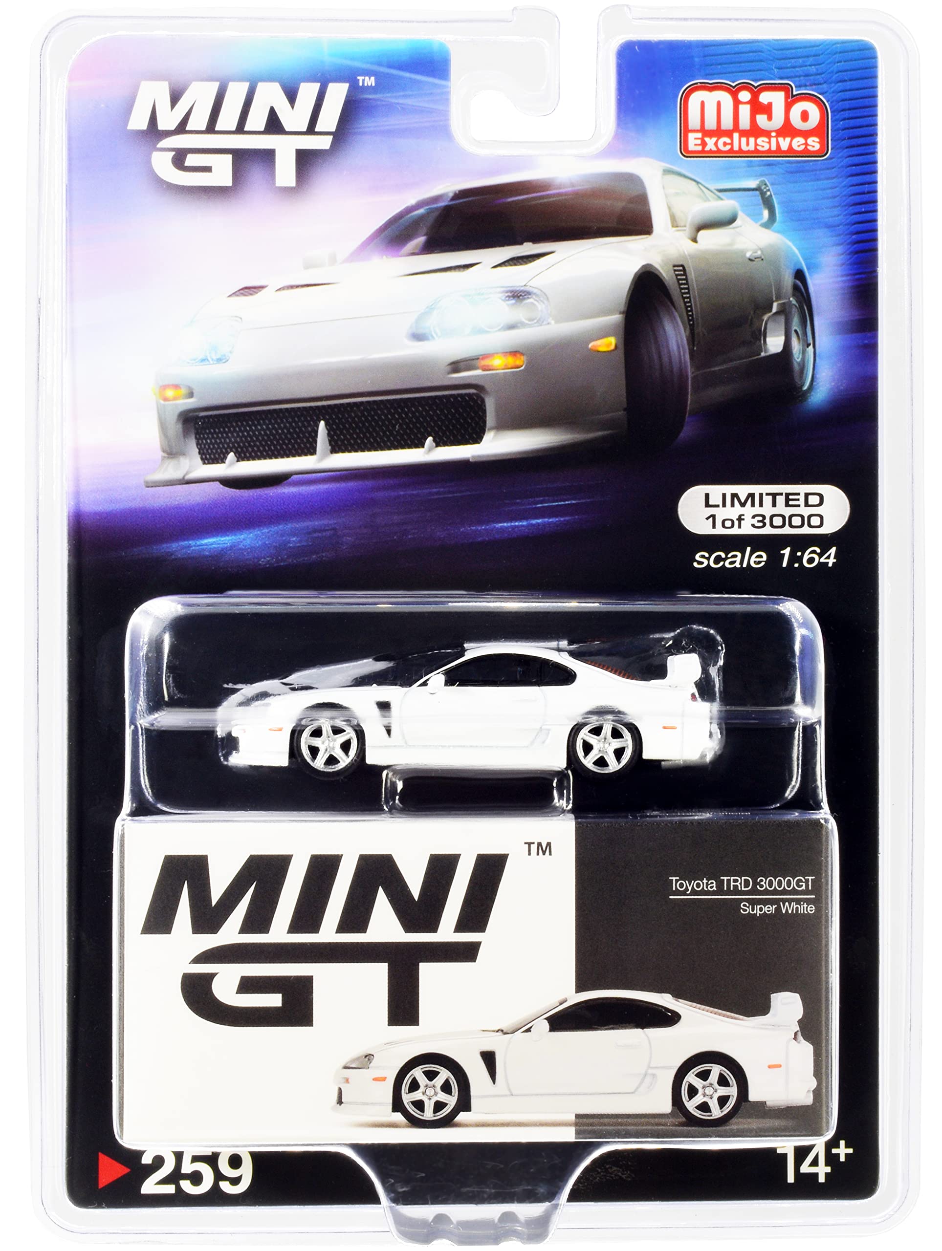Toyota TRD 3000GT Super White Metallic Limited Edition to