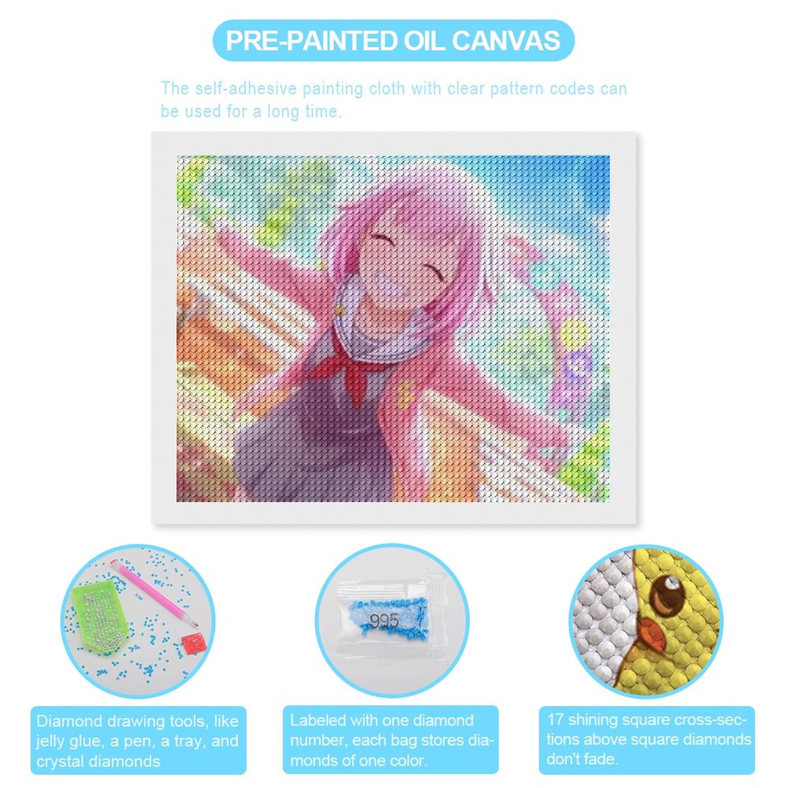 Amazon | ダイヤモンド画 鳳 えむ 5Dダイヤモンドアート DIY