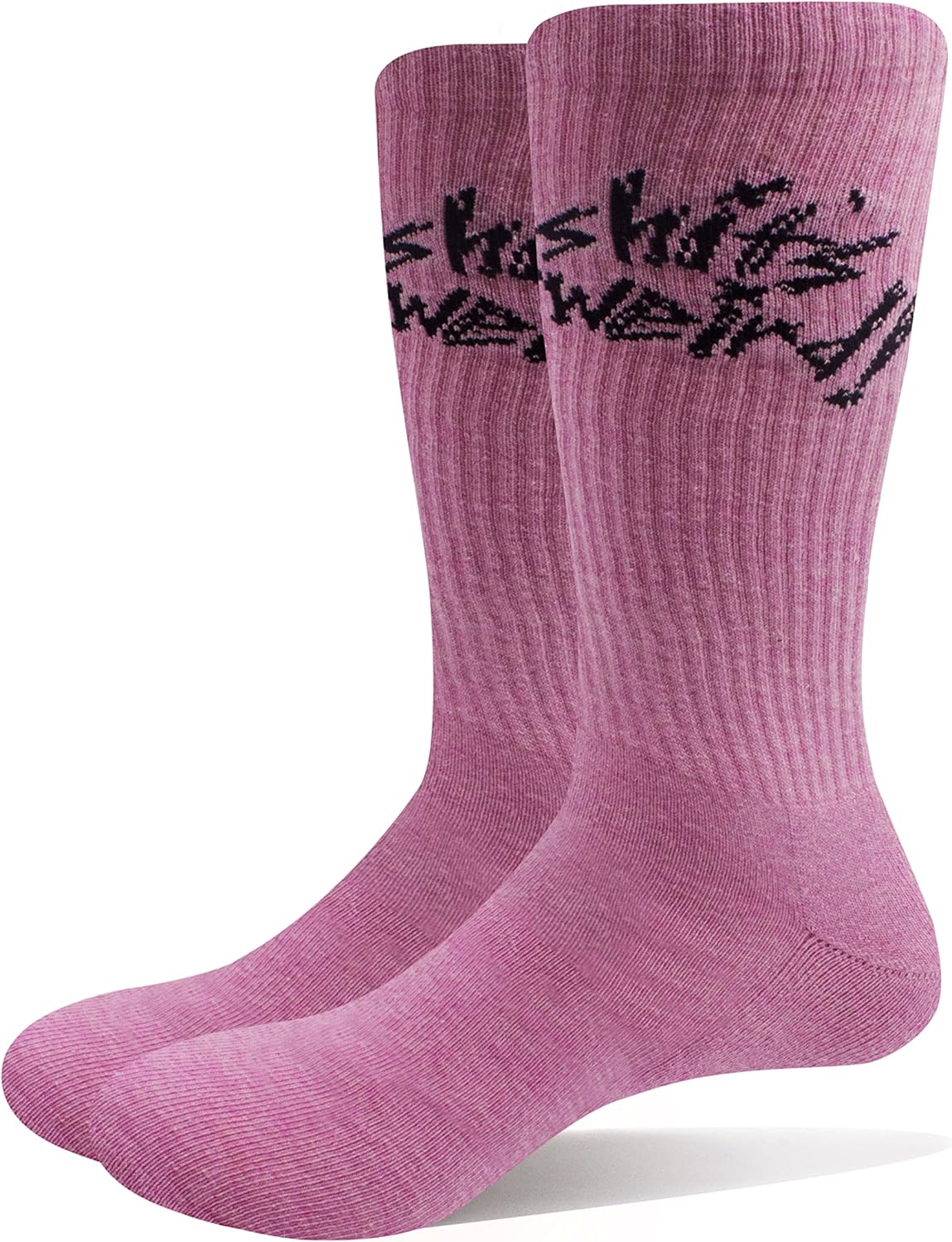 Yungblud Socks Weird! Logo Official Unisex Pink Ankle (Uk