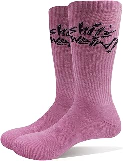 Socks Weird! Logo Official Unisex Pink Ankle (Uk Size 7-11) Size One Size