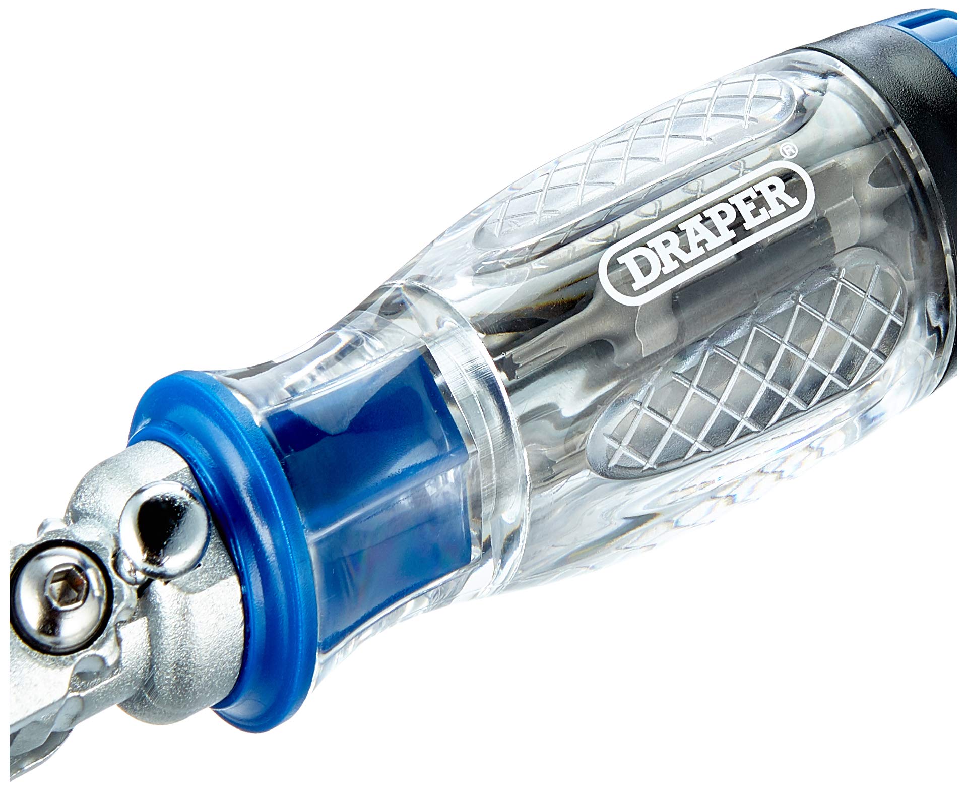 Draper 40855 - Cacciavite con cricchetto e inserti, set da 14 pezzi