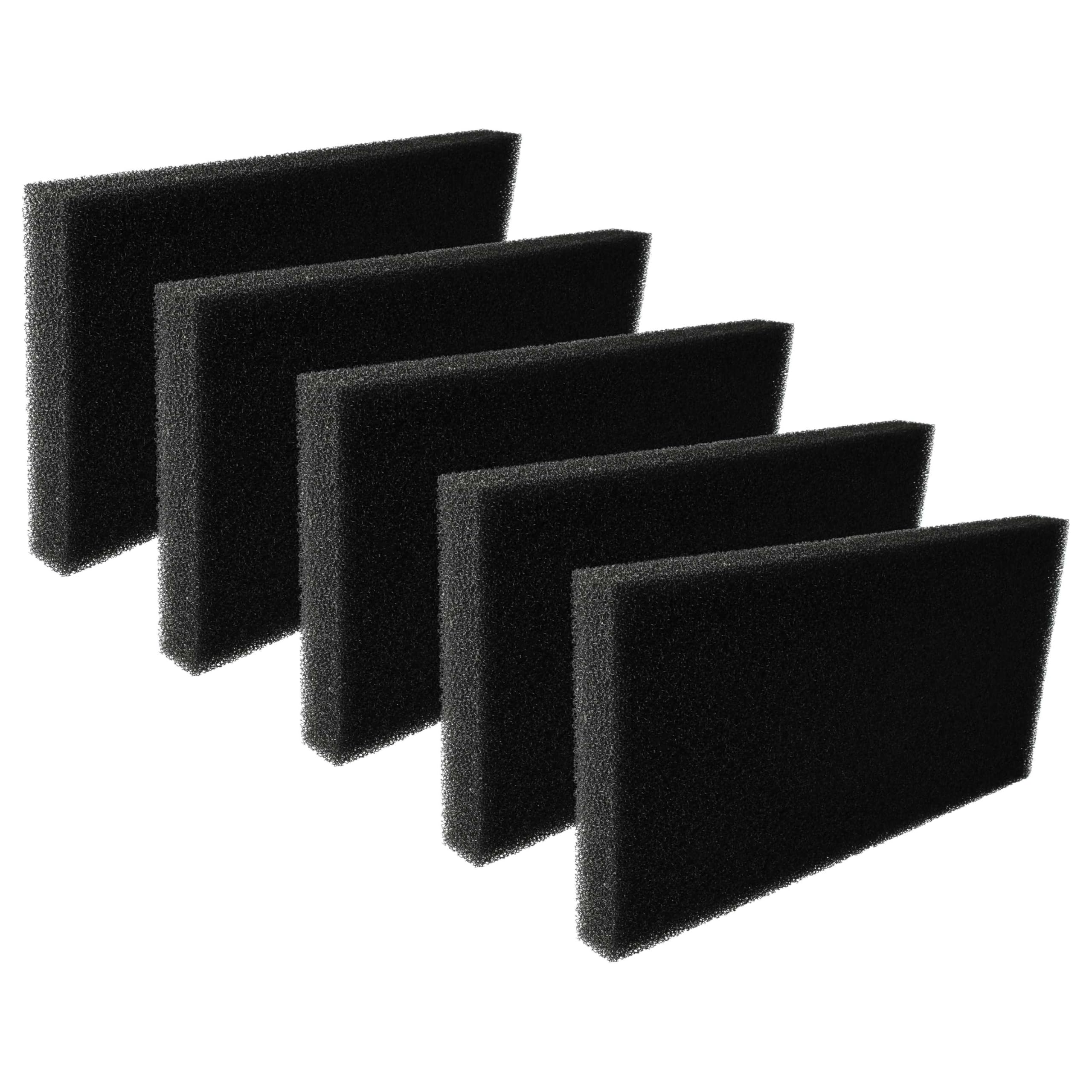 vhbw 5 x filtr gąbkowy do Gorenje/Panasonic ANH-810183 ANH-628504 do suszarki bębnowej